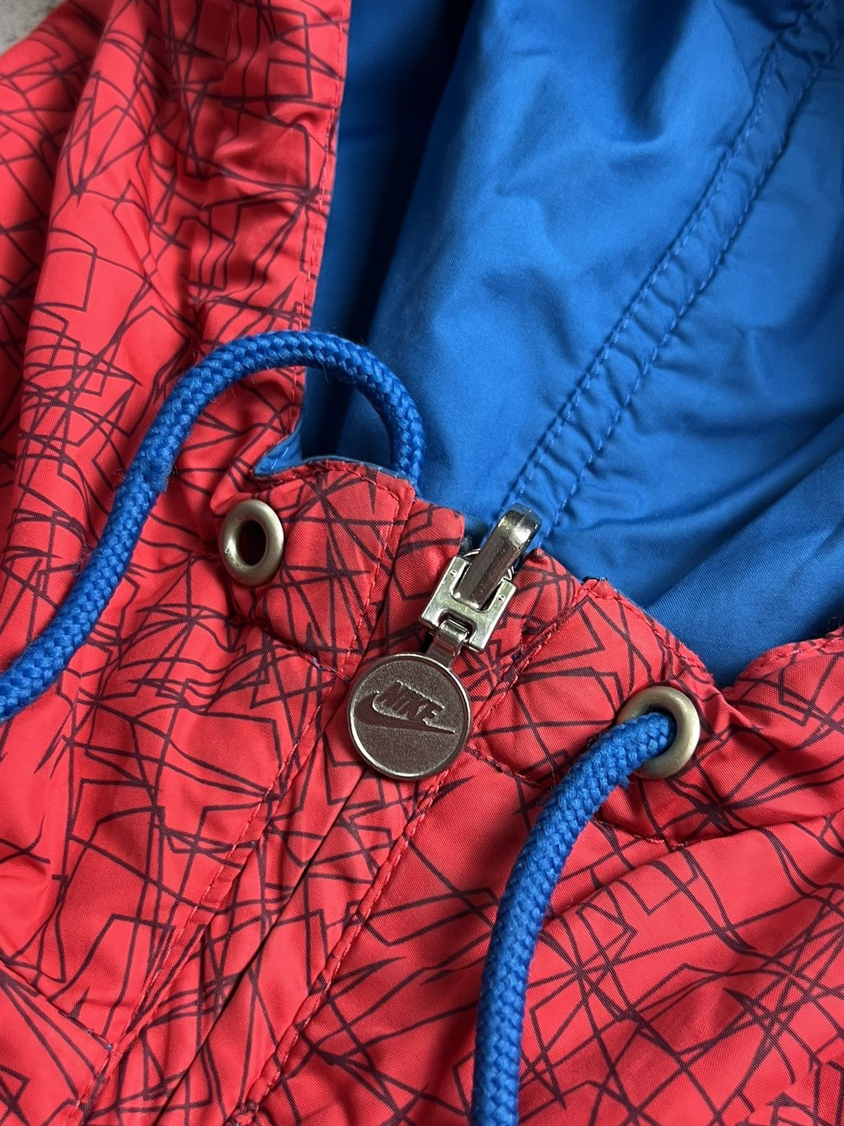 Nike 90s Nike Retro Logo Reversible Vintage Y2K Hooded Jacket Size US M / EU 48-50 / 2 - 7 Thumbnail