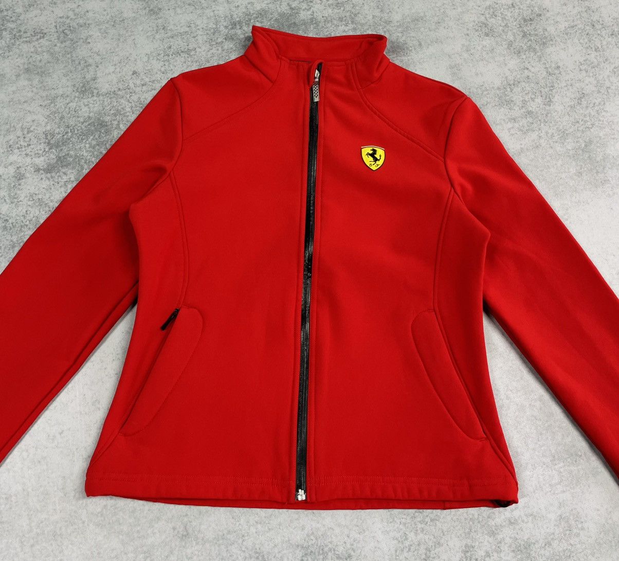 Ferrari Ferrari Scuderia Precisport Red Zip SoftShell Racing Jacket Size S / US 4 / IT 40 - 2 Thumbnail