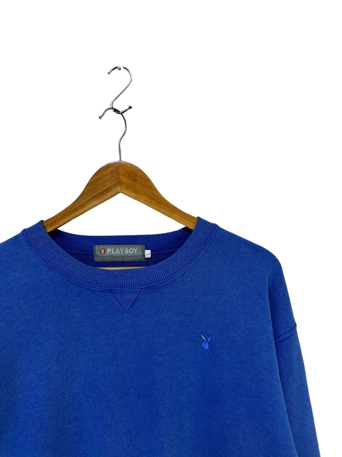 Playboy × Vintage Vintage Playboy Sweatshirt Small Bunny Size US L / EU 52-54 / 3 - 5 Thumbnail