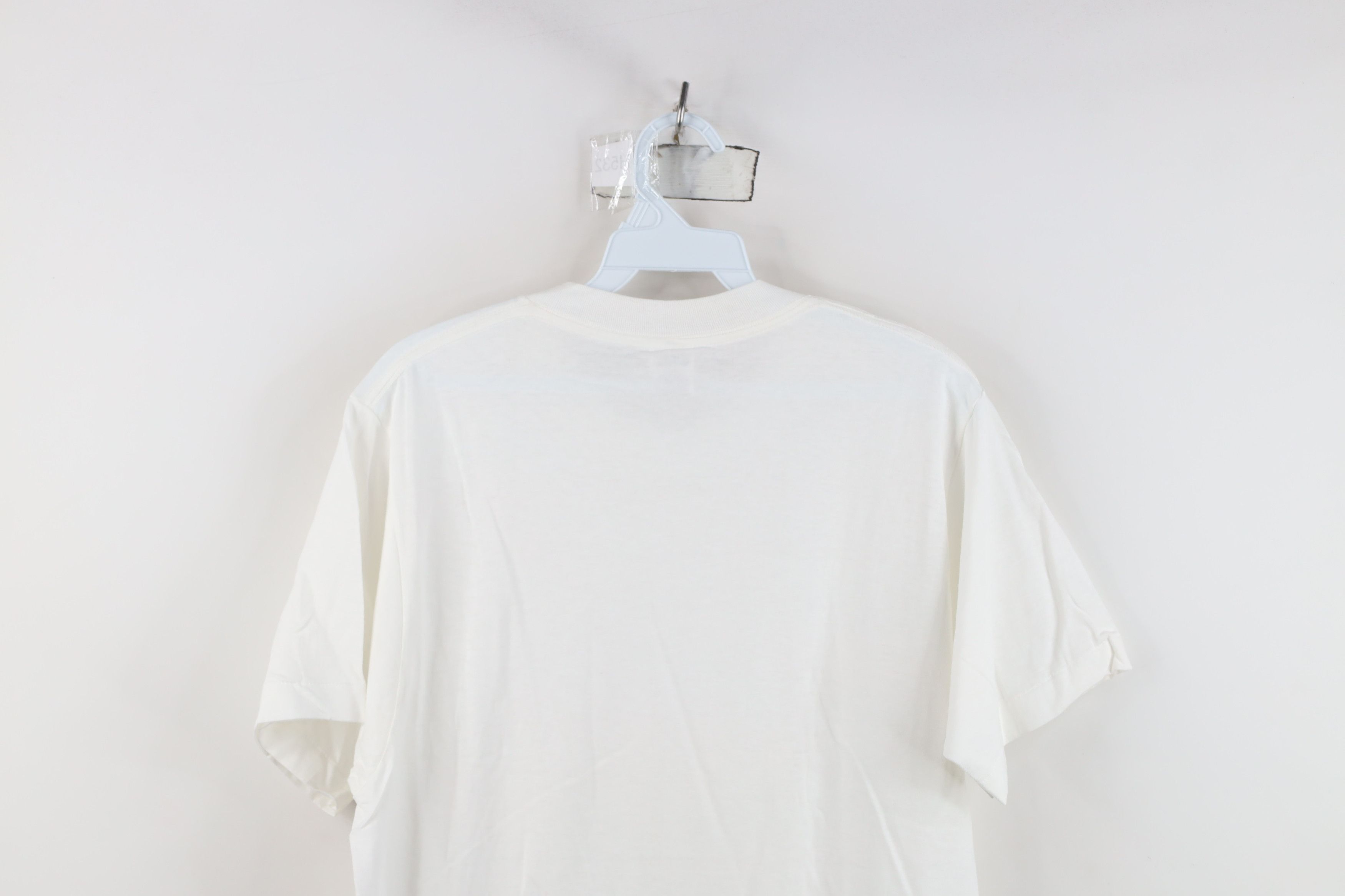 Vintage Vintage 90s Streetwear Cotton Short Sleeve T-Shirt White USA Size US M / EU 48-50 / 2 - 9 Thumbnail
