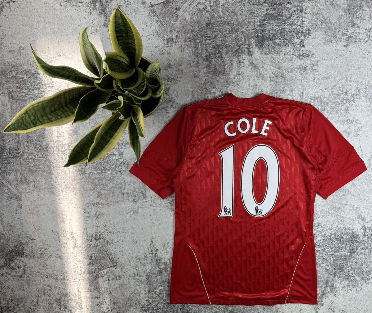 Adidas #10 Joe Cole LFC Liverpool 2010 2012 Men’s Medium Size Soccer Football T Shirt Jersey Size US M / EU 48-50 / 2 - 1 Thumbnail