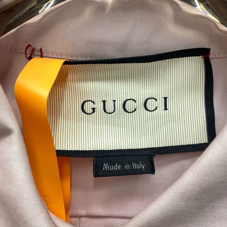 Gucci Gucci Pink rose embroidered lace-on shirt 2505-Nextarrow Size M / US 6-8 / IT 42-44 - 3 Thumbnail