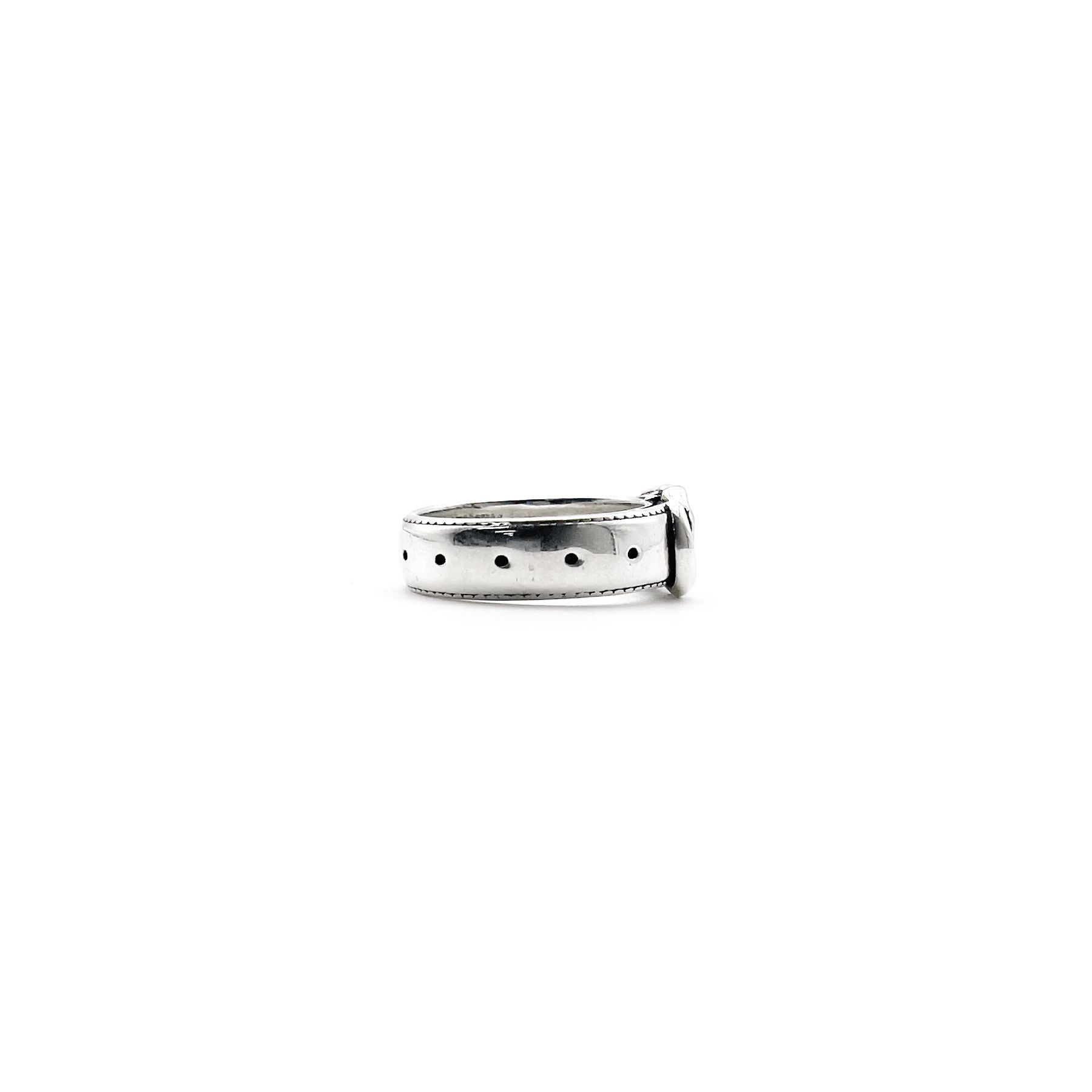 Chrome Hearts Chrome Hearts Silver CH Logo Belt Buckle Ring Size ONE SIZE - 2 Thumbnail