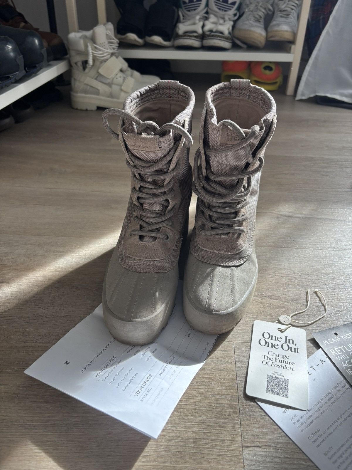 Yeezy Adidas Yeezy 950 Boots Moonrock Size 39 1/3 Size US 9 / IT 39 - 12 Thumbnail