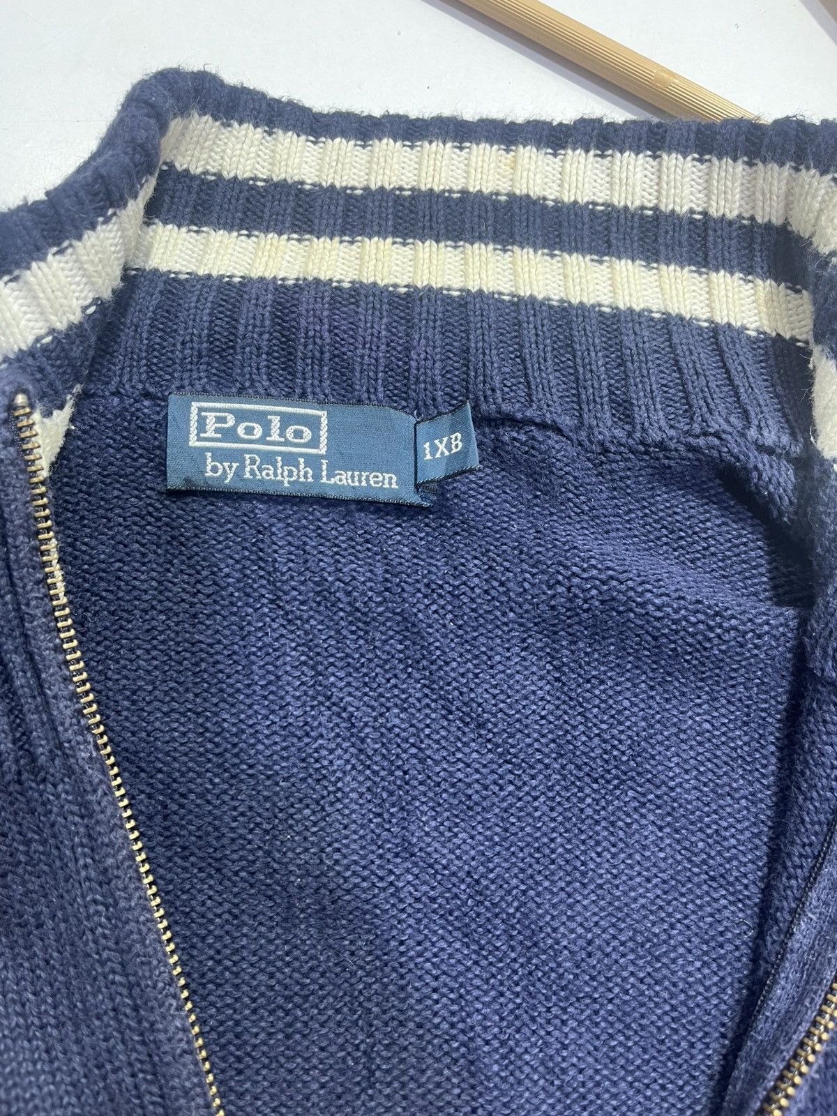 Ralph Lauren VINTAGE RALPH LAUREN FULL ZIPPER WITH BIG PONY Size US XXL / EU 58 / 5 - 5 Thumbnail
