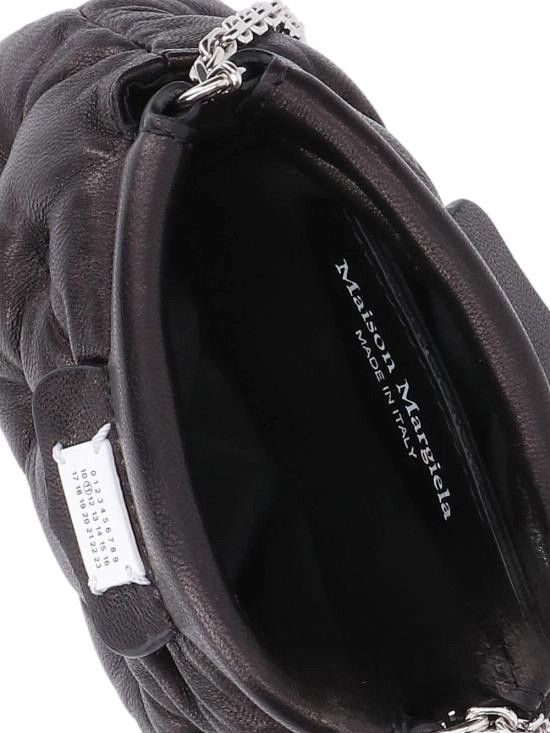 Maison Margiela o1s22i1n1124 Size: OS / Mini Glam Slam Bag in Black Size ONE SIZE - 4 Thumbnail