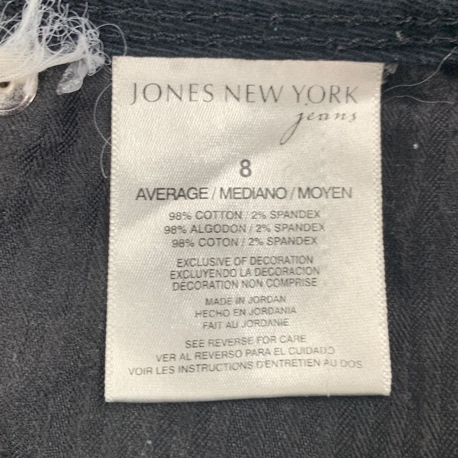 Jones New York Jones New York Jeans Womens Size 8 Stretch Denim Black Jeans Size 30" / US 8 / IT 44 - 6 Thumbnail