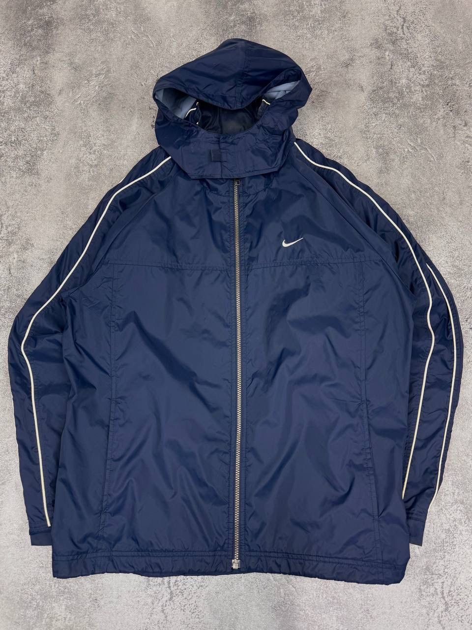 Nike Nike Men Windbreaker Jacket Navy Size XL Size US XL / EU 56 / 4 - 1 Thumbnail