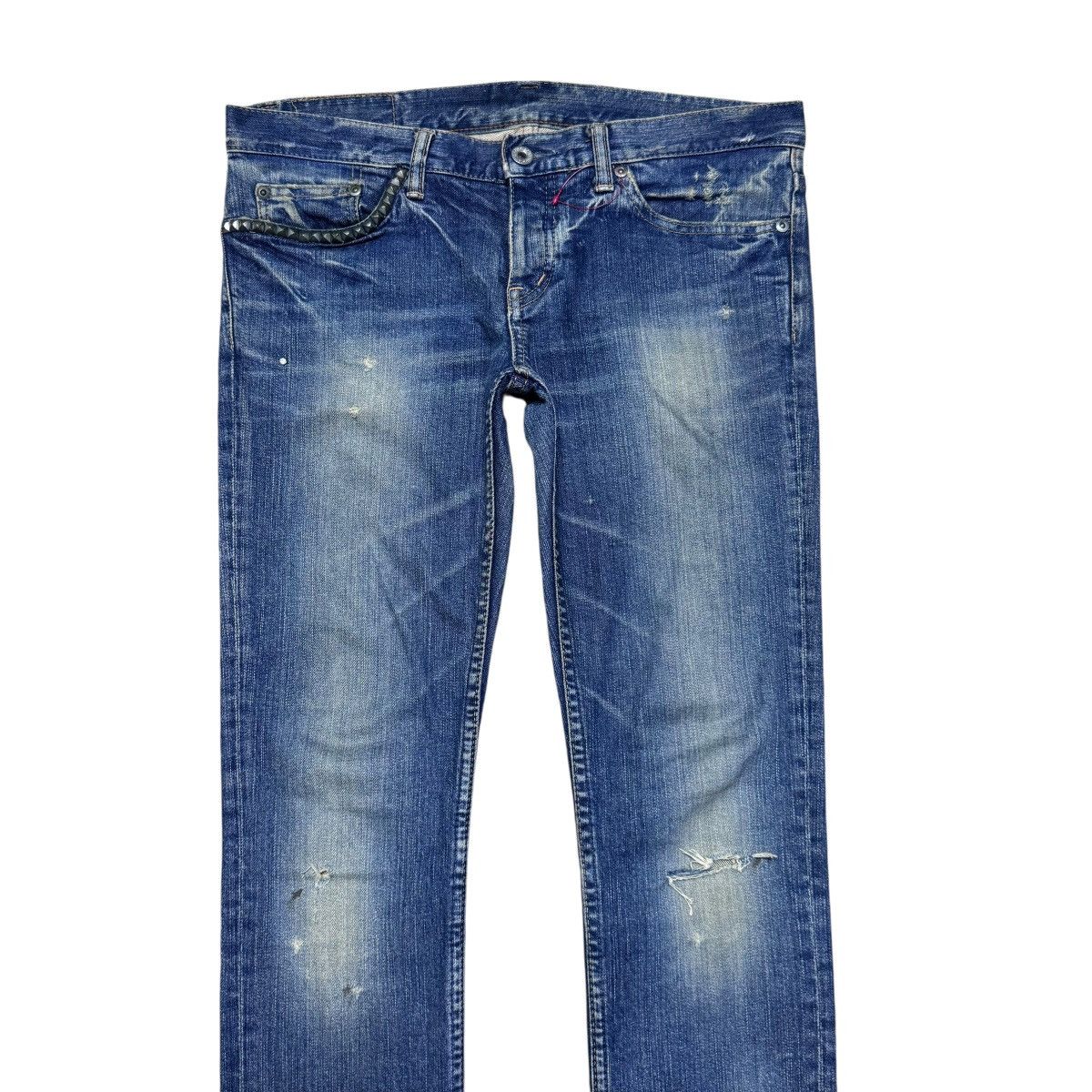 Hysteric Glamour Hysterics Glamour Denim Skinny Jeans Studded Size 32" / US 10 / IT 46 - 3 Thumbnail