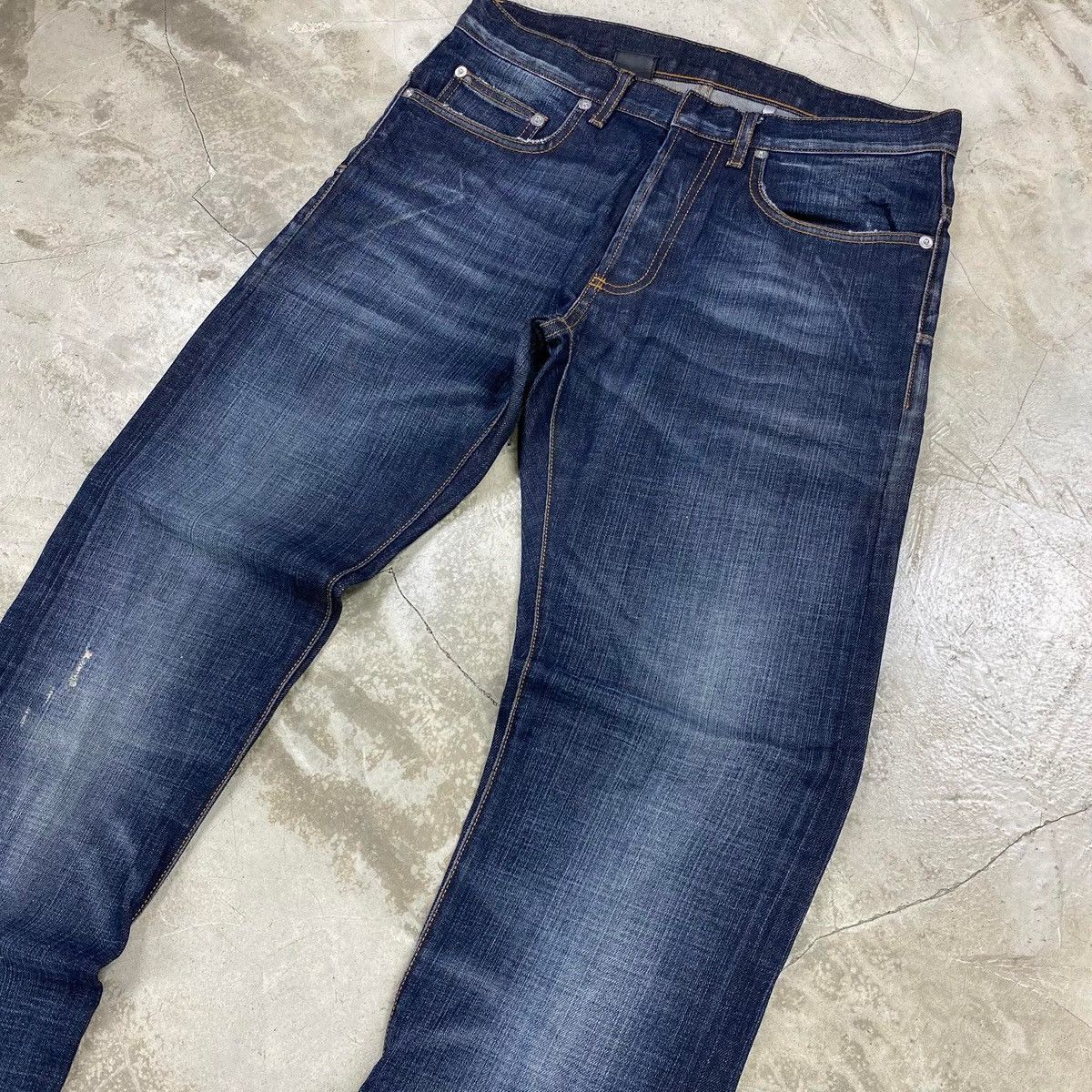 Dior FW2011 Kris Van Assche ‘JAKE’ Slim Stretch Denim Jeans Size US 29 - 5 Thumbnail