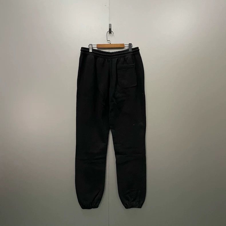 Saint Michael Saint Michael size l Black monogrammed logo sweatpants 250 Size US 30 / EU 46 - 2 Thumbnail