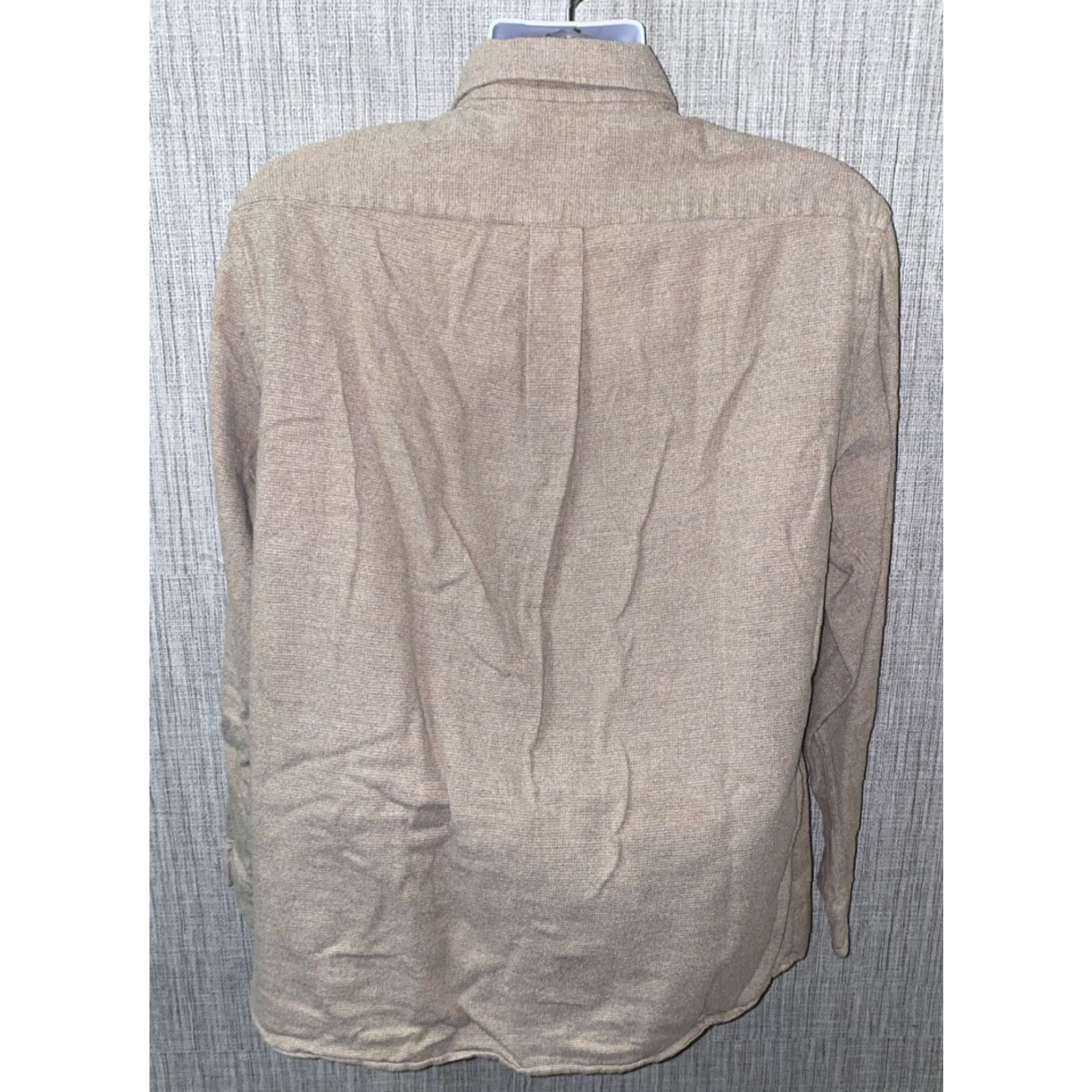 Hugo Boss HUGO BOSS Shirt Mens Beige Long Sleeve Button Front Size L Size US L / EU 52-54 / 3 - 5 Thumbnail