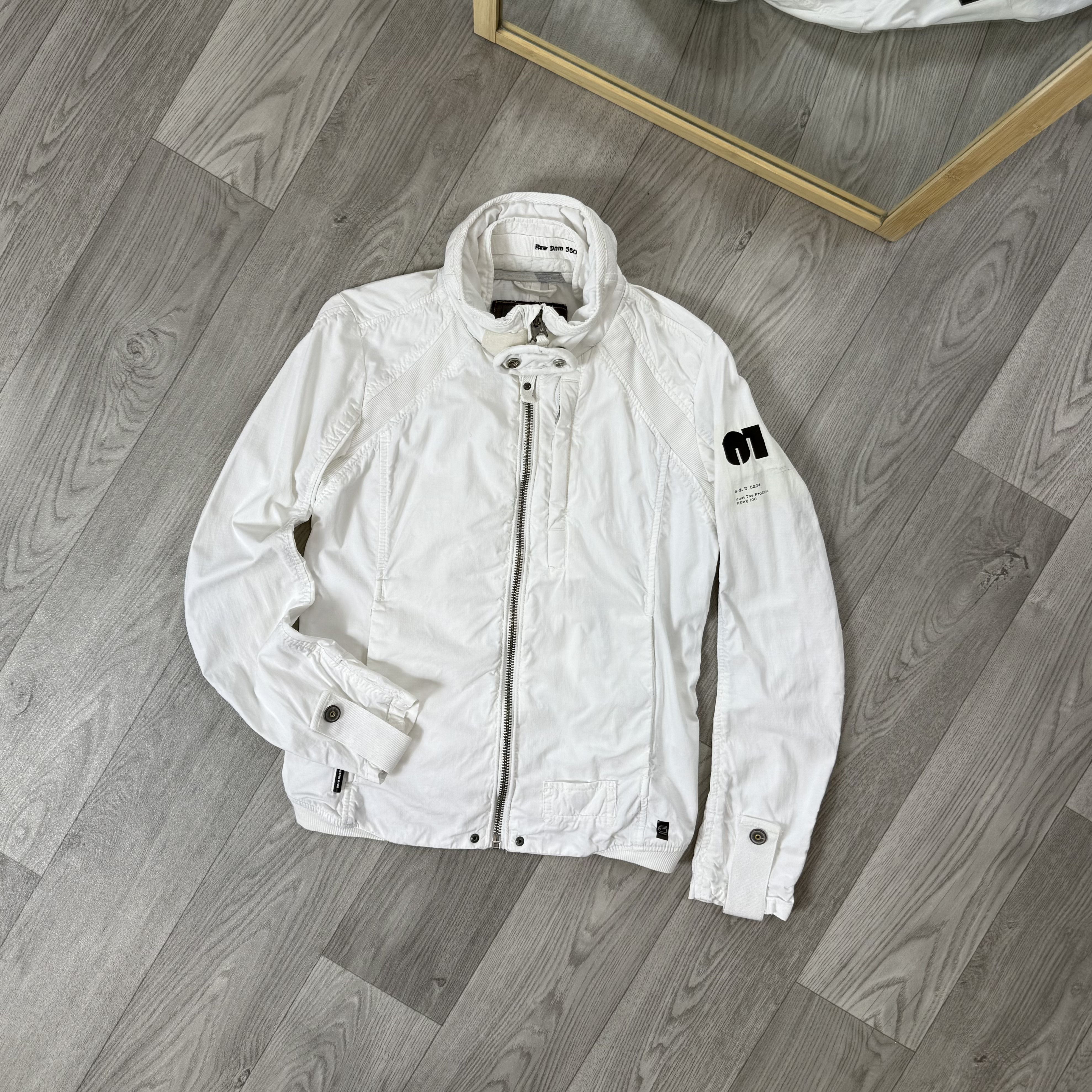G-Star Vintage G-Star Raw 90s White Women's Y2K Light Jacket S Size S / US 4 / IT 40 - 1 Thumbnail