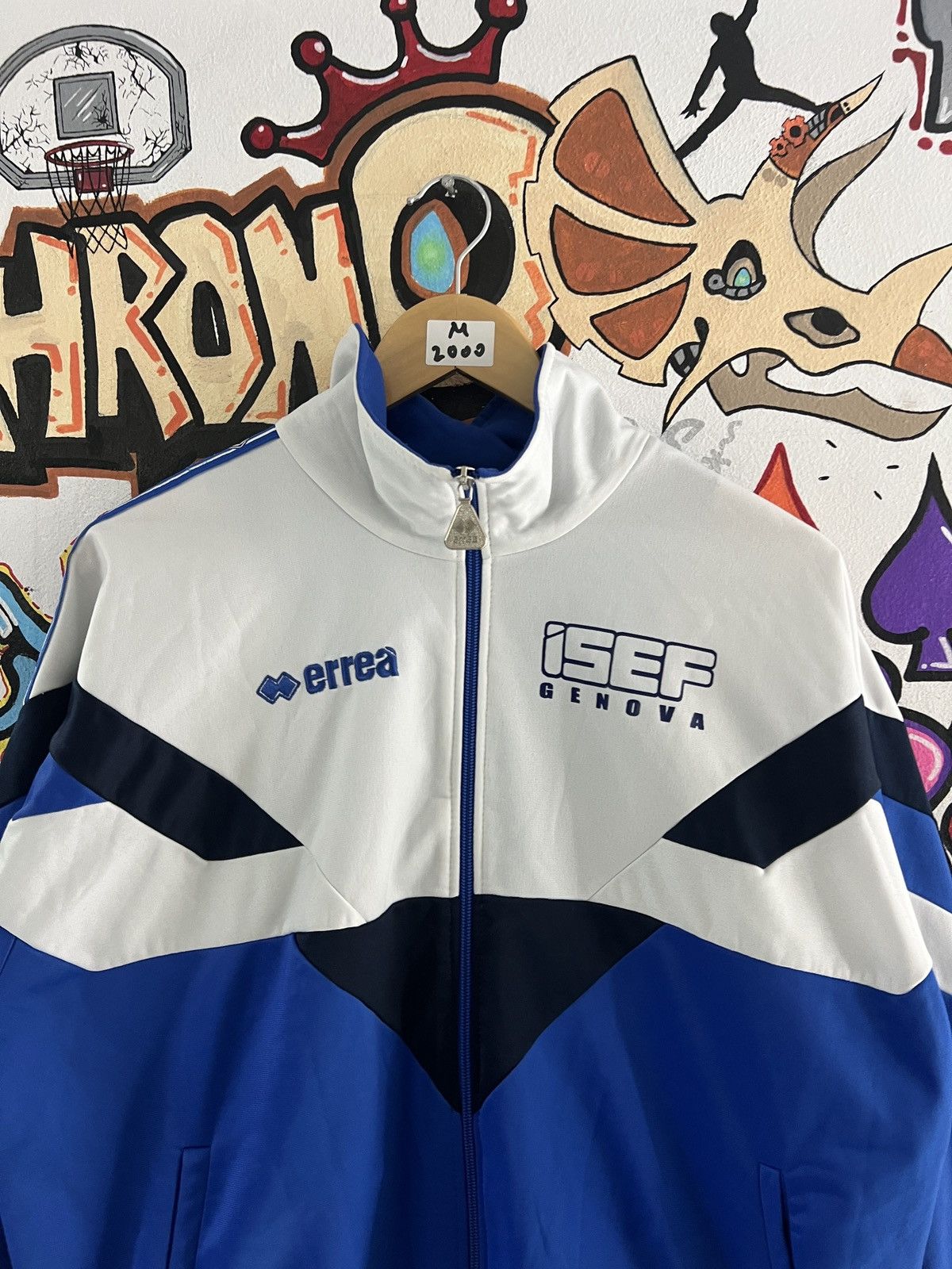 Errea Vintage Errea Zip Up Size US M / EU 48-50 / 2 - 2 Thumbnail