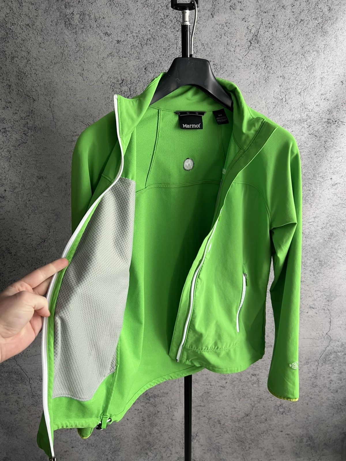 Marmot Marmot Softshell Jacket Windbreaker Light Jacket Outdoor Size M / US 6-8 / IT 42-44 - 3 Thumbnail
