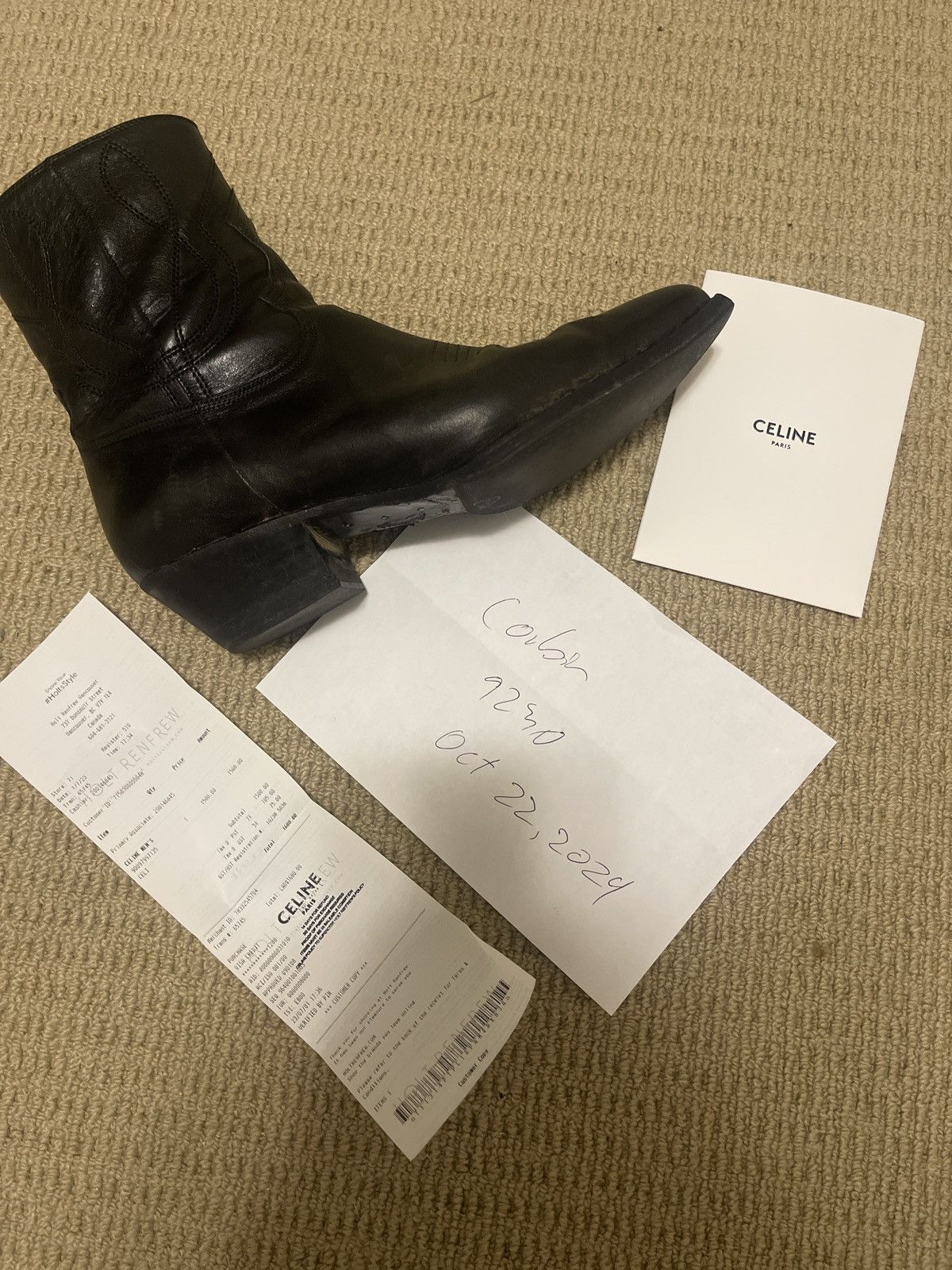 Celine Celine western boots Size US 8 / EU 41 - 13 Thumbnail