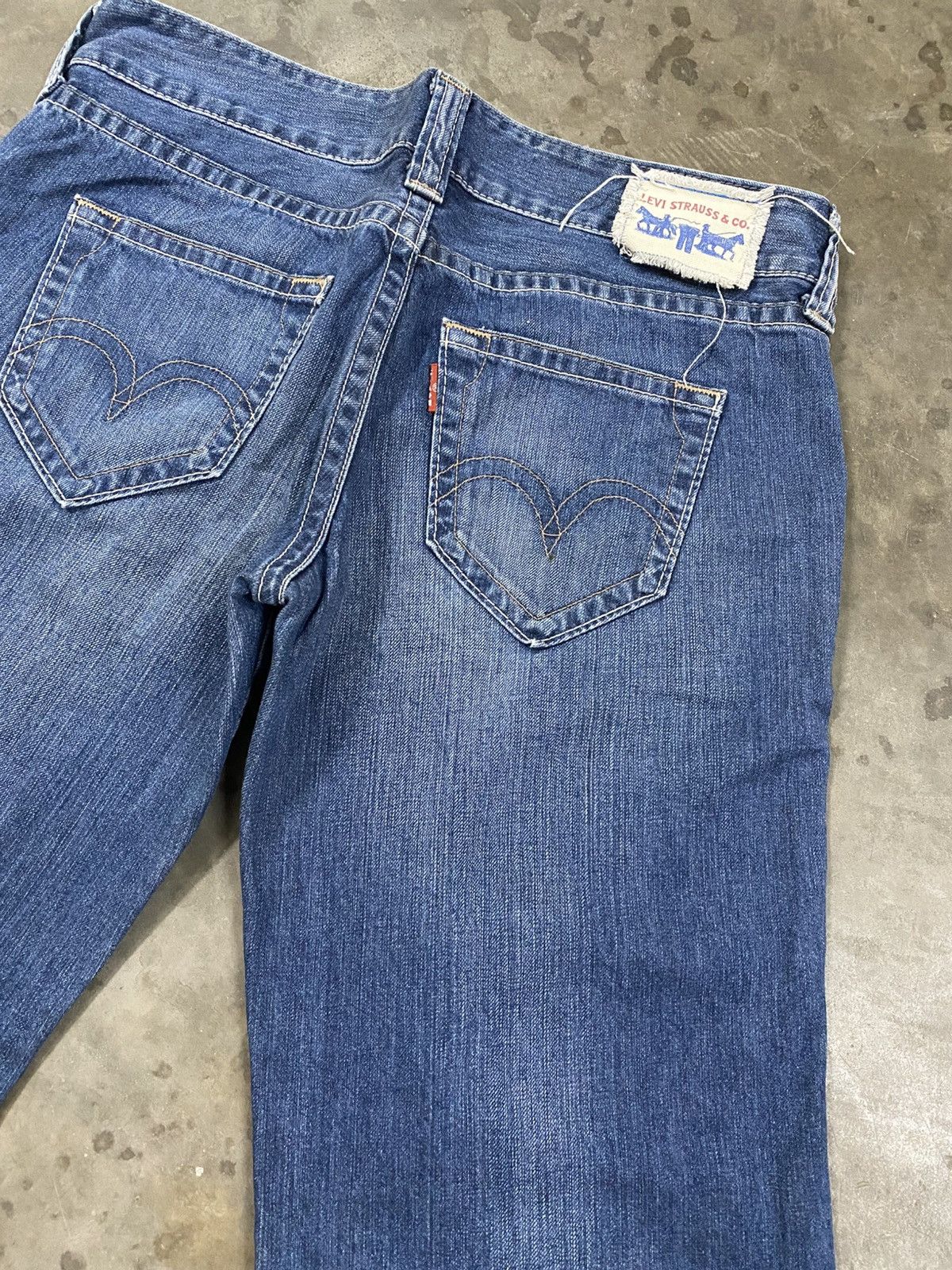 Levi's Baggy Jeans Levis Low Rise Flared @318 Size US 30 / EU 46 - 10 Thumbnail