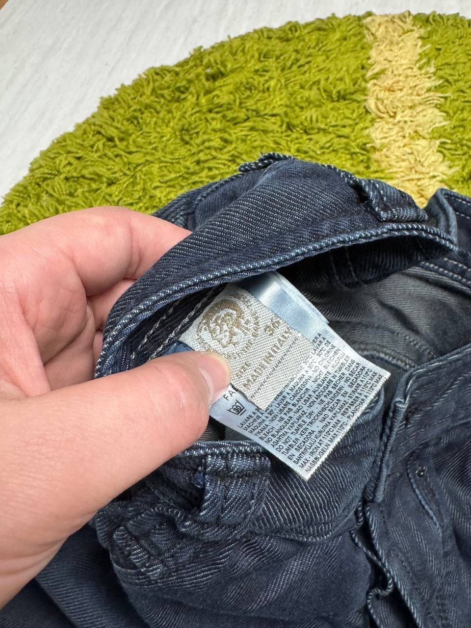 Diesel × Vintage 💥 STEALS 💥 VINTAGE DIESEL JEANS TIMMEN DENIM TROUSERS PANTS Size US 36 / EU 52 - 12 Thumbnail