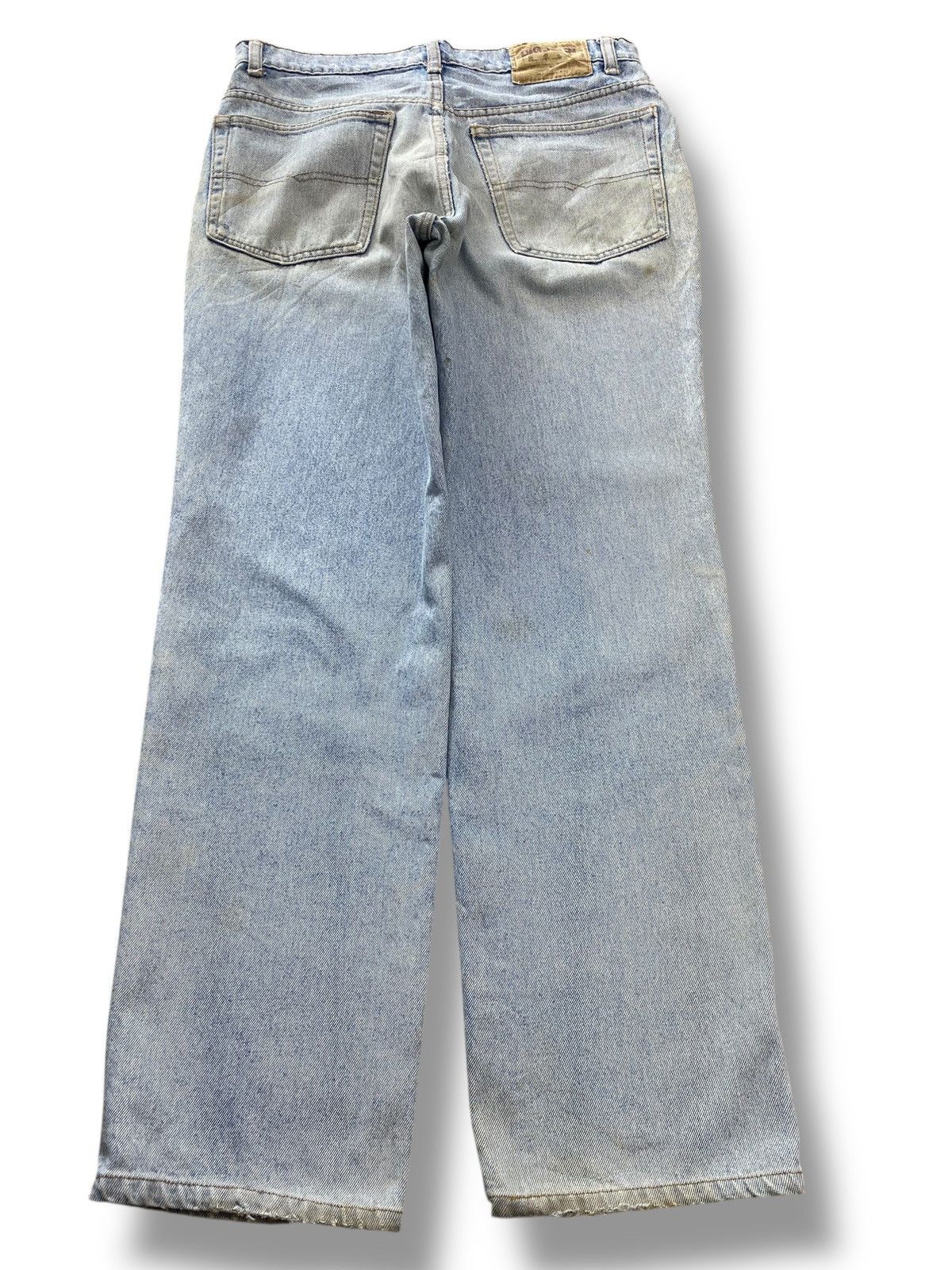 Big John Big John Acid Light Wash Style Baggy Jeans Size US 31 - 3 Thumbnail