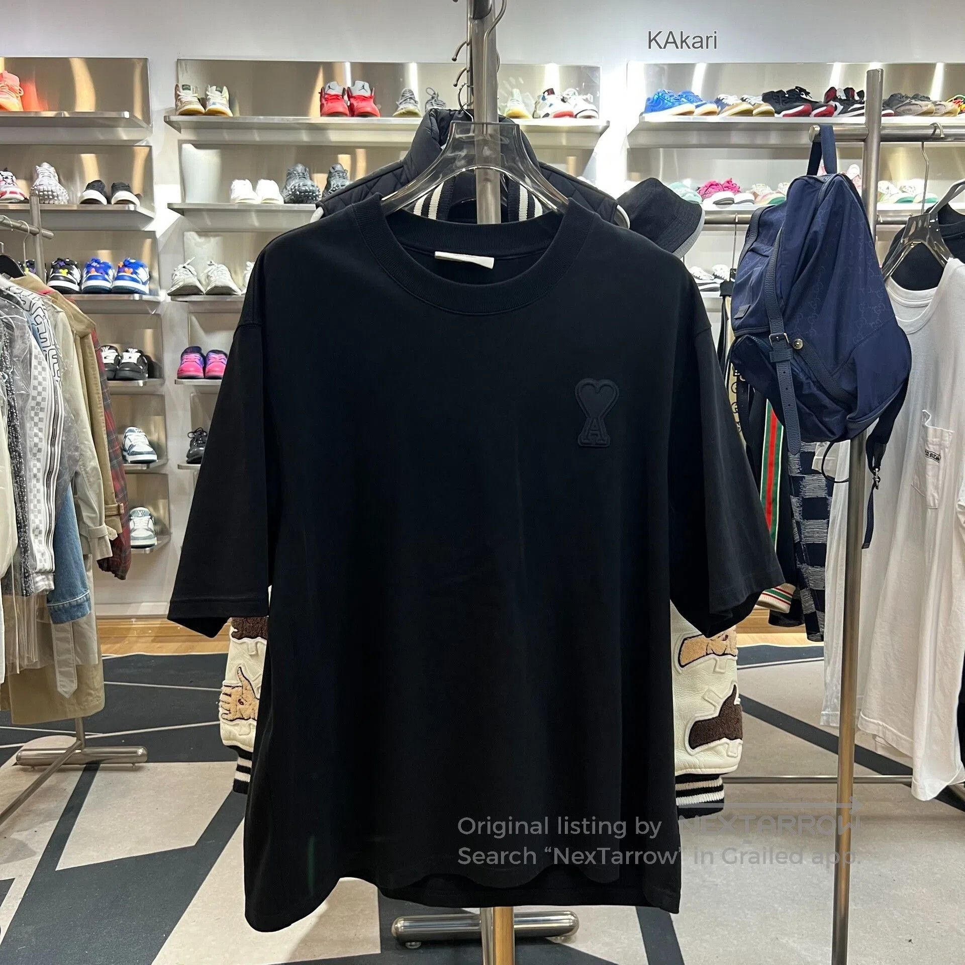 AMI AMI SS22 Heart Logo Embroidered T. Size US XXL / EU 58 / 5 - 1 Thumbnail