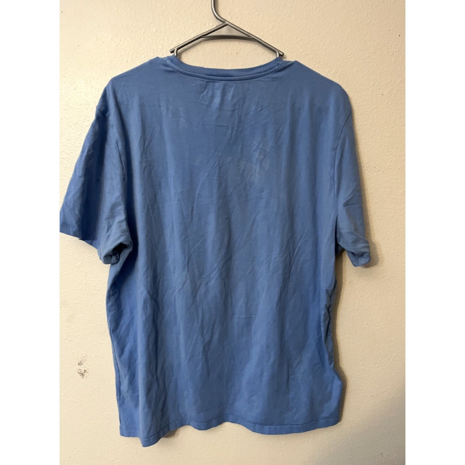 Tommy Hilfiger Tommy Hilfiger Mens T-Shirt Crew Neck Short Sleeve Blue L Shirt Size US L / EU 52-54 / 3 - 3 Thumbnail