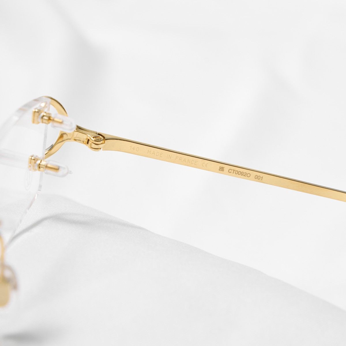 Cartier CARTIER CT0092O 001 GLASSES Size ONE SIZE - 4 Thumbnail