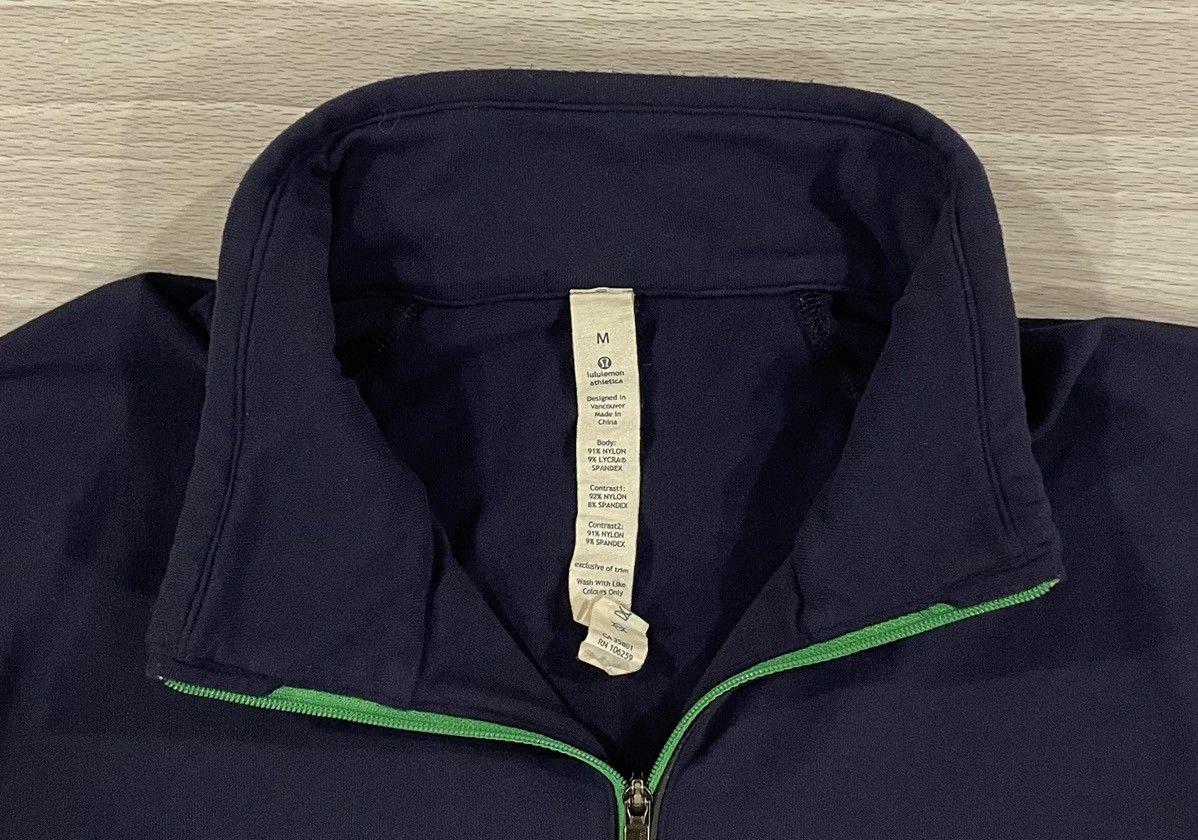 Lululemon Lululemon 1/4 Zip Pullover Performance Running Men’s Medium Size US M / EU 48-50 / 2 - 2 Thumbnail