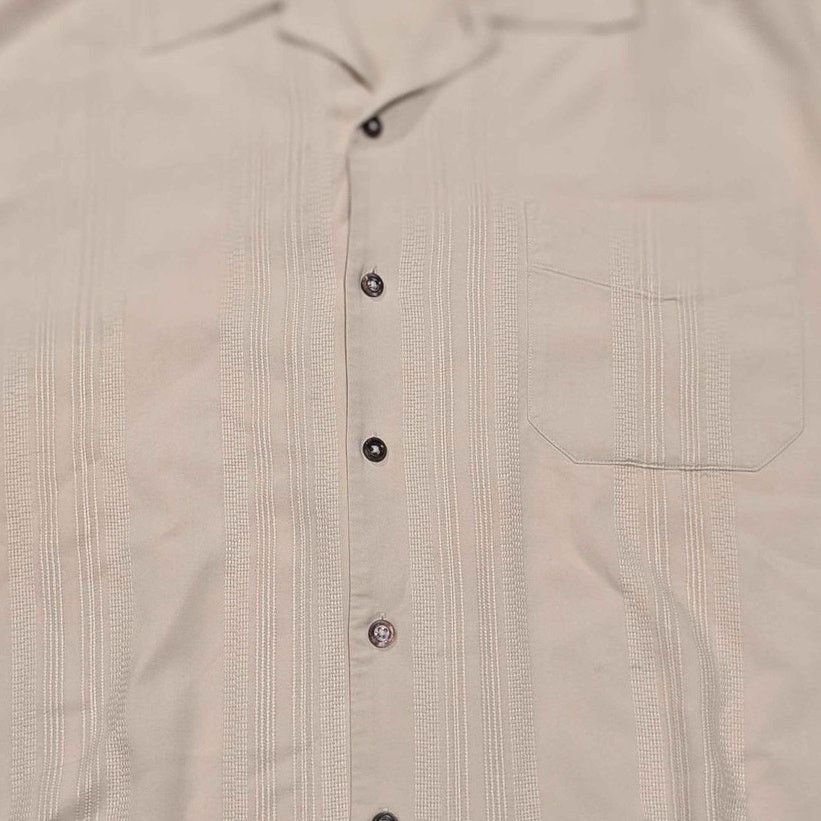 Pronto Uomo Pronto Uomo Mens 2XL Silk button up short sleeve shirt Size US XXL / EU 58 / 5 - 3 Thumbnail