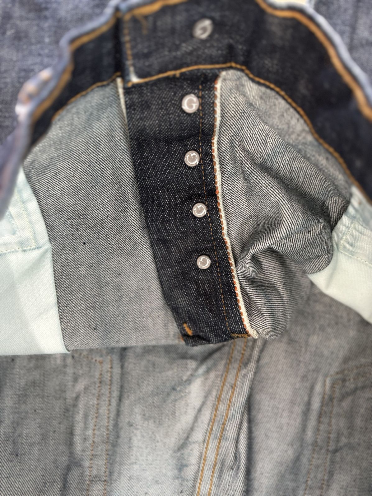 Gustin Men's GUSTIN Selvedge jeans 40 X 34 California Straight Raw Size US 40 / EU 56 - 5 Thumbnail