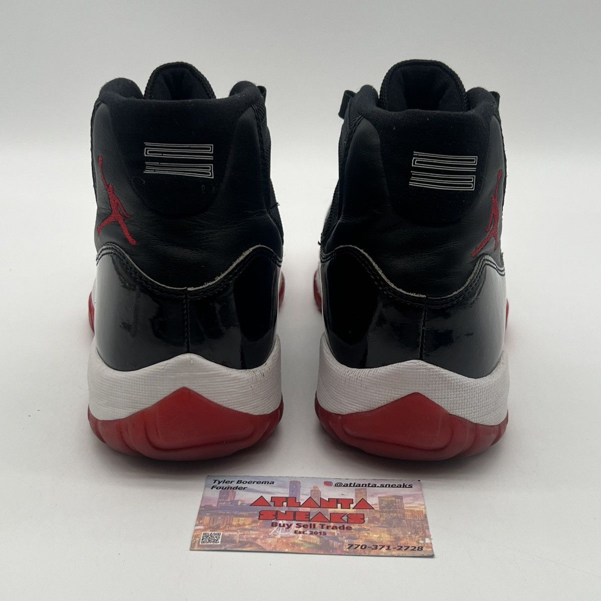 Jordan Brand Air Jordan 11 Bred Size US 10 / EU 43 - 3 Thumbnail
