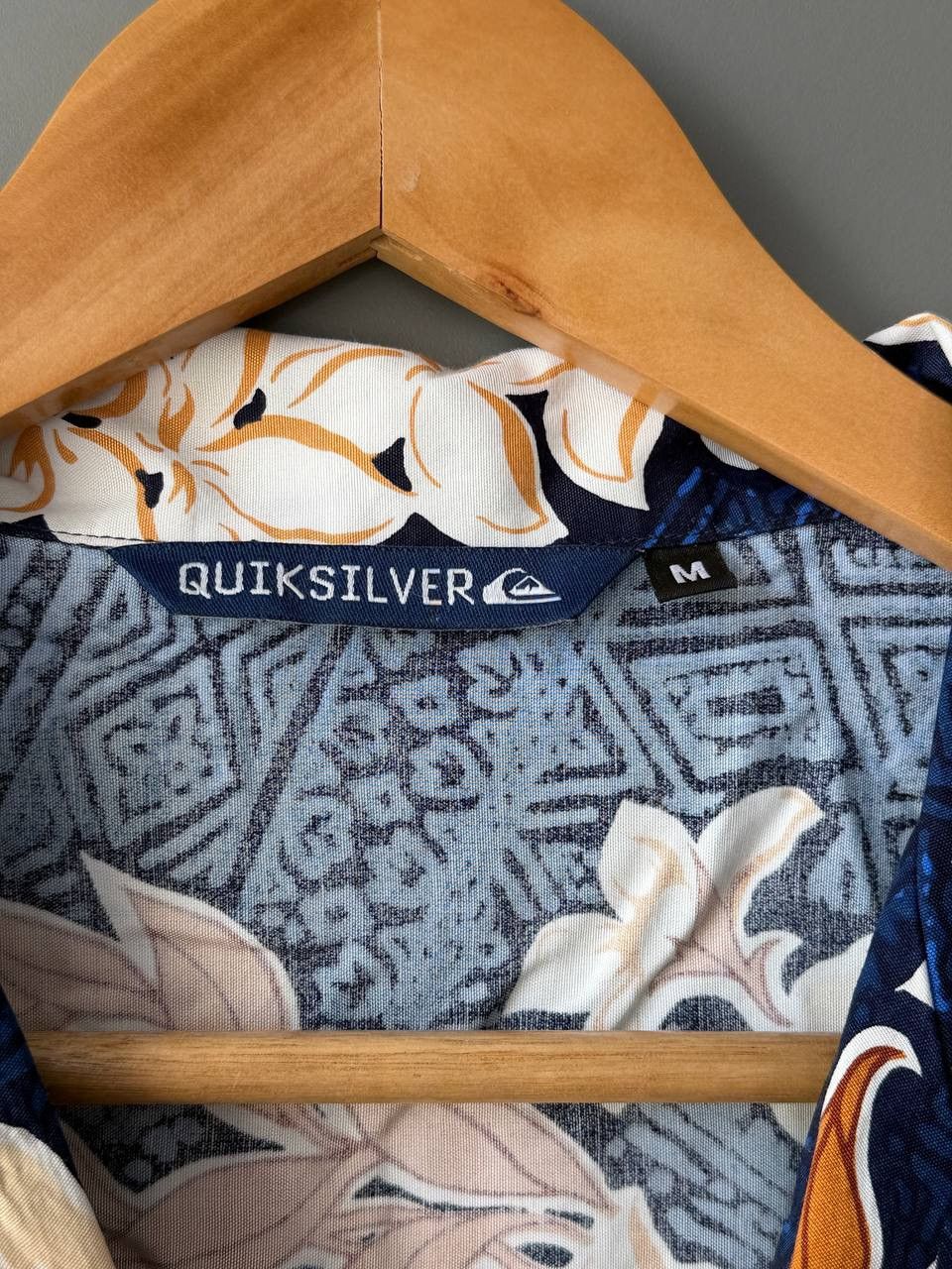 Quiksilver Quicksilver Havai Linen Blend Shirt Mens Size US M / EU 48-50 / 2 - 4 Thumbnail