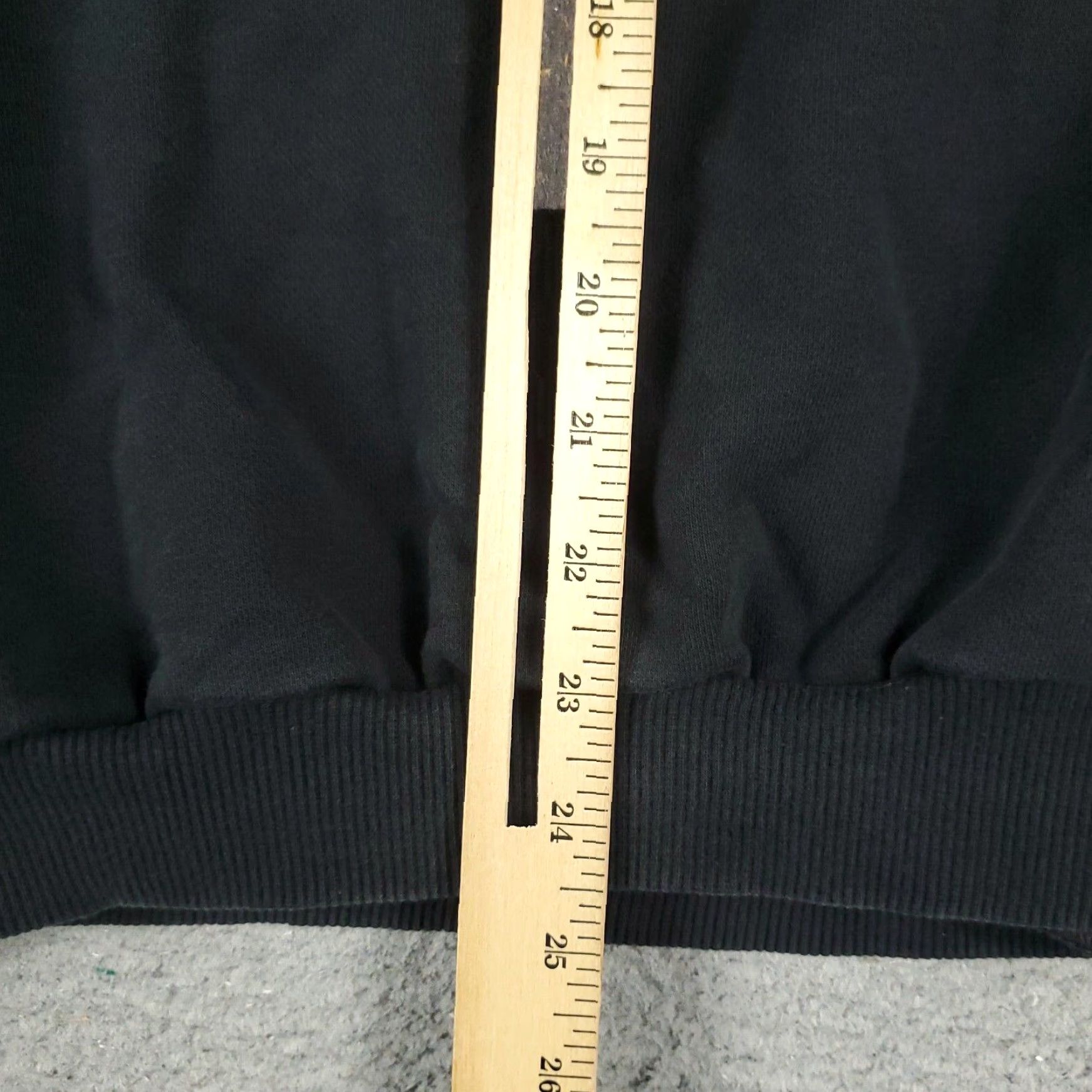 Adidas Adidas Pullover Sweater Womens Black Small Crew Neck Cotton Blend Size S / US 4 / IT 40 - 7 Thumbnail
