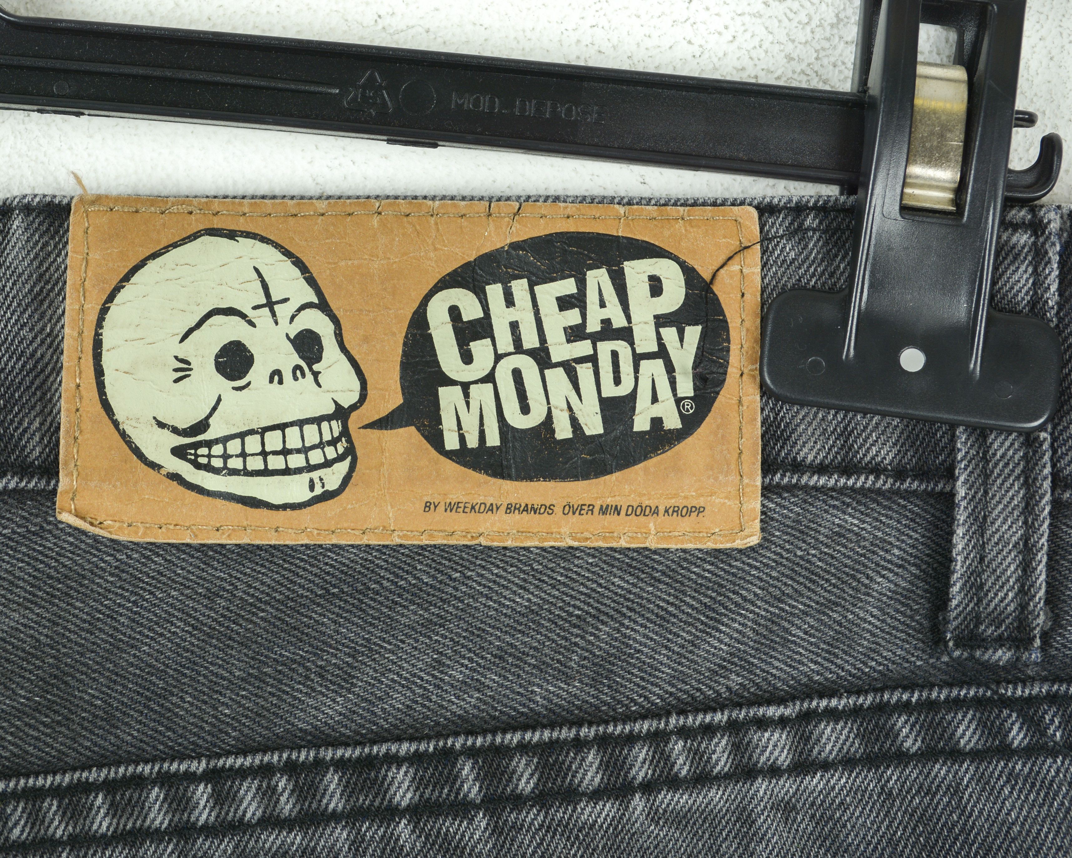 Cheap Monday Mostrecke Special Grey W31 L34 Jeans Denim Pants Trousers Size US 34 / EU 50 - 7 Thumbnail