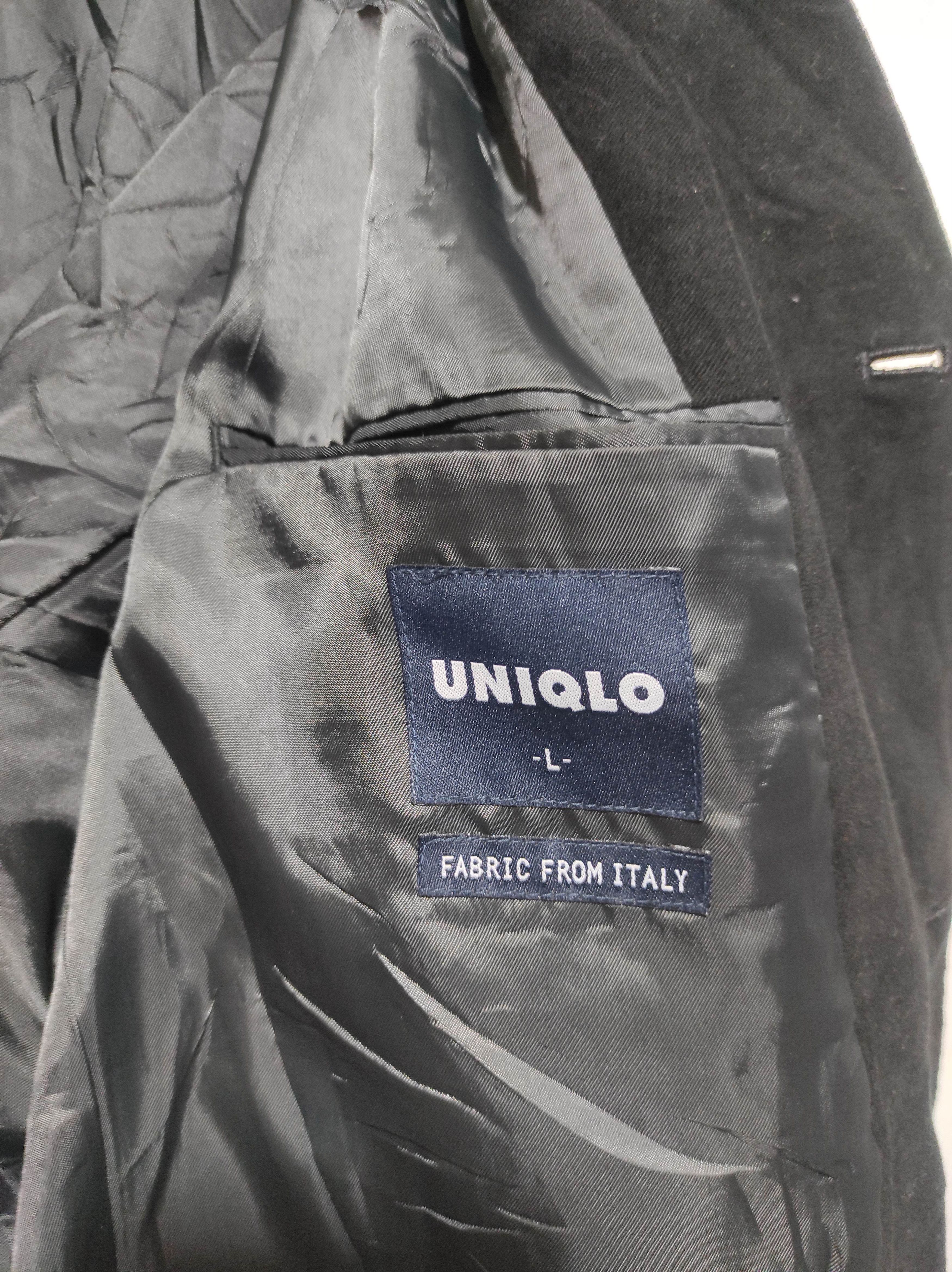 Uniqlo Uniqlo Velvet black blazer size L Size 38L - 7 Thumbnail