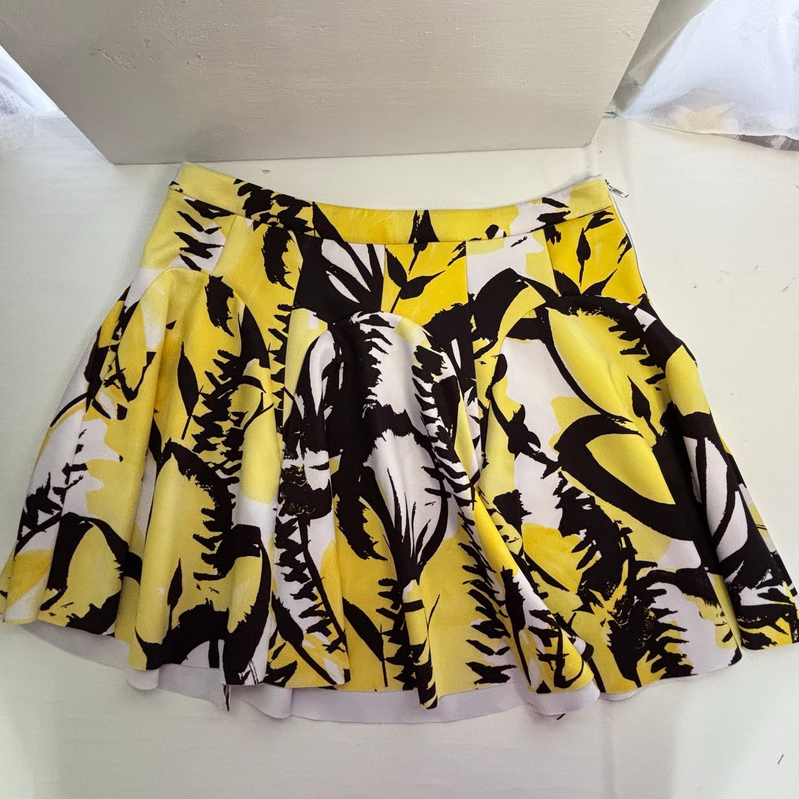 Other INC International Concepts Floral A-Line Mini Skirt Size 16 Size 38" / US 16 / IT 52 - 1 Thumbnail