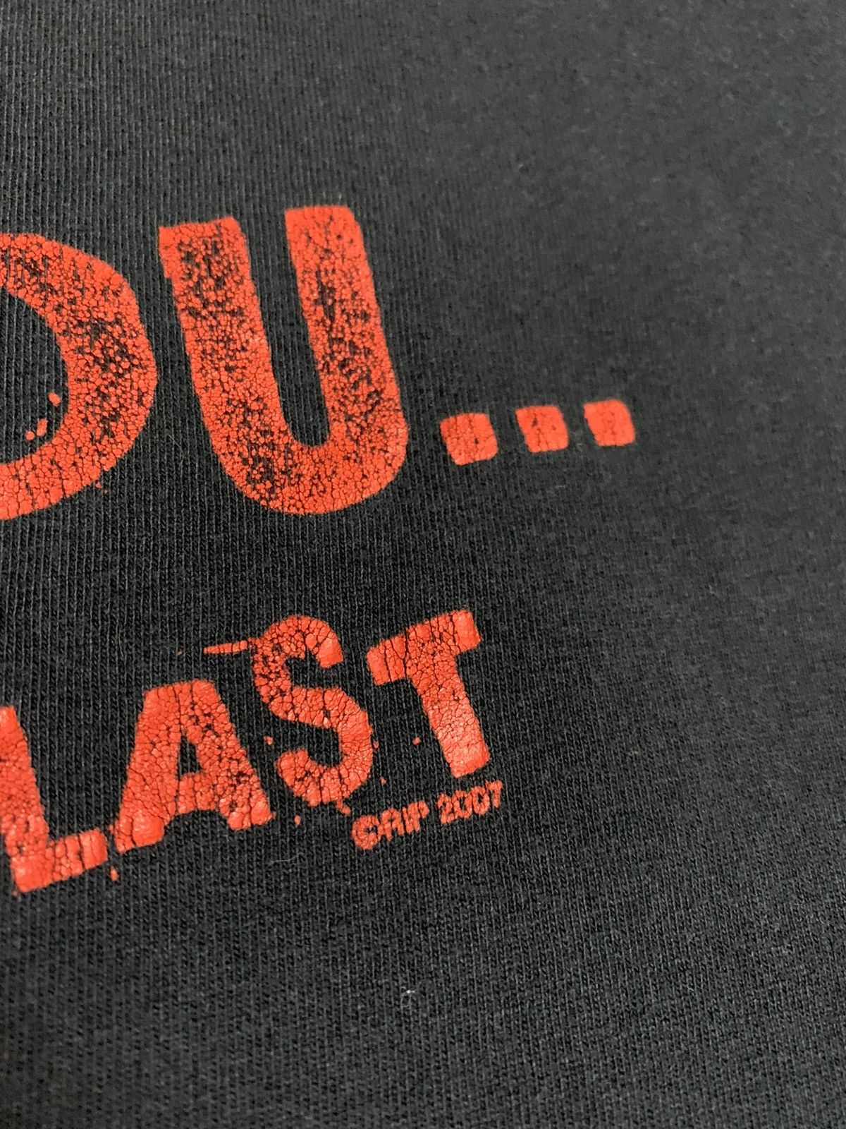 Rap Tees × Vintage Vintage I Will Kill Your Last T Shirt Tee Baggy Y2K 90s Size US XXL / EU 58 / 5 - 3 Thumbnail