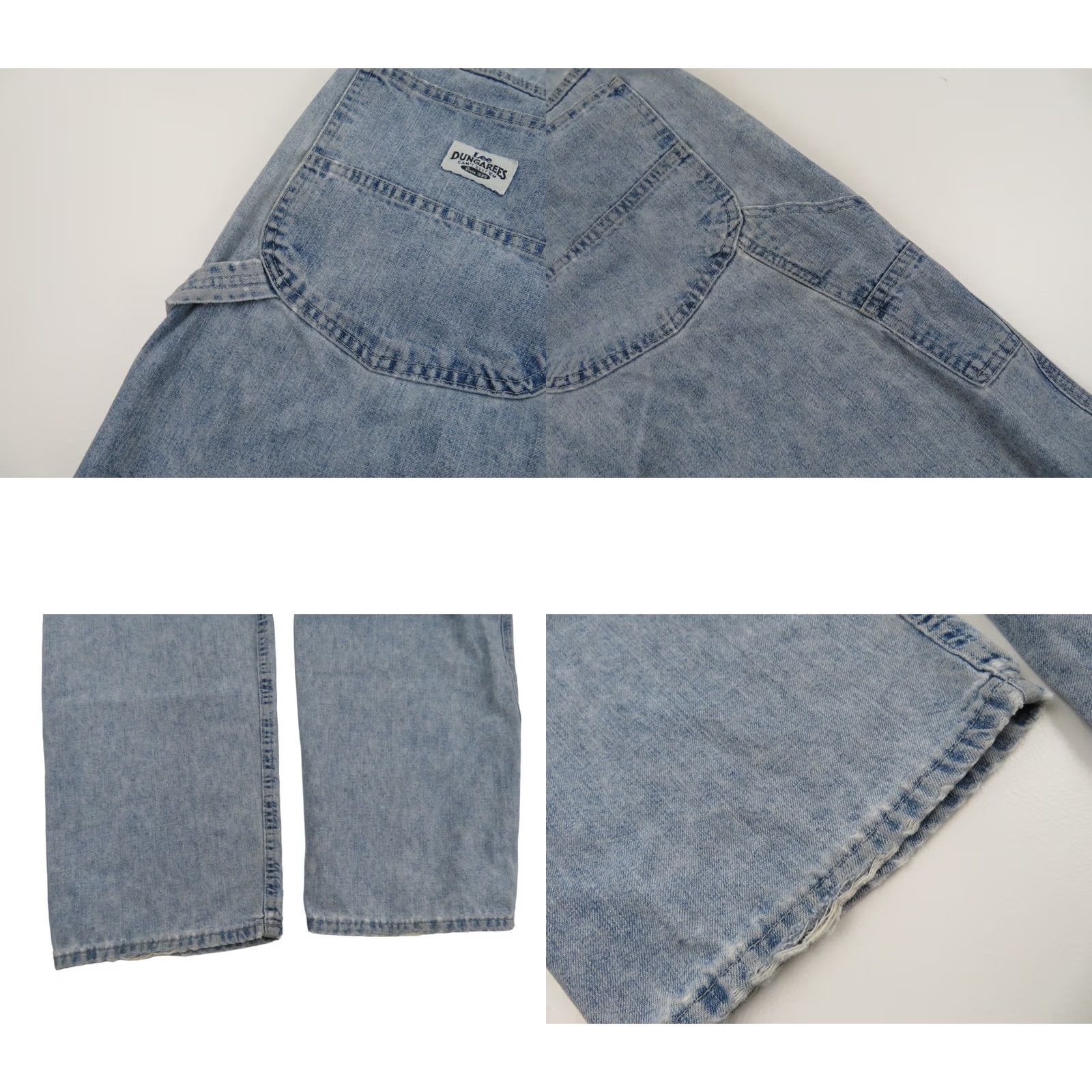 Lee VINTAGE Lee carpenter jeans 35x33 blue light wash 5-pocket denim workwear jeans Mens 70s 80s 90s Y2K baggy distressed wear-tested ready to wear Size US 35 - 9 Thumbnail