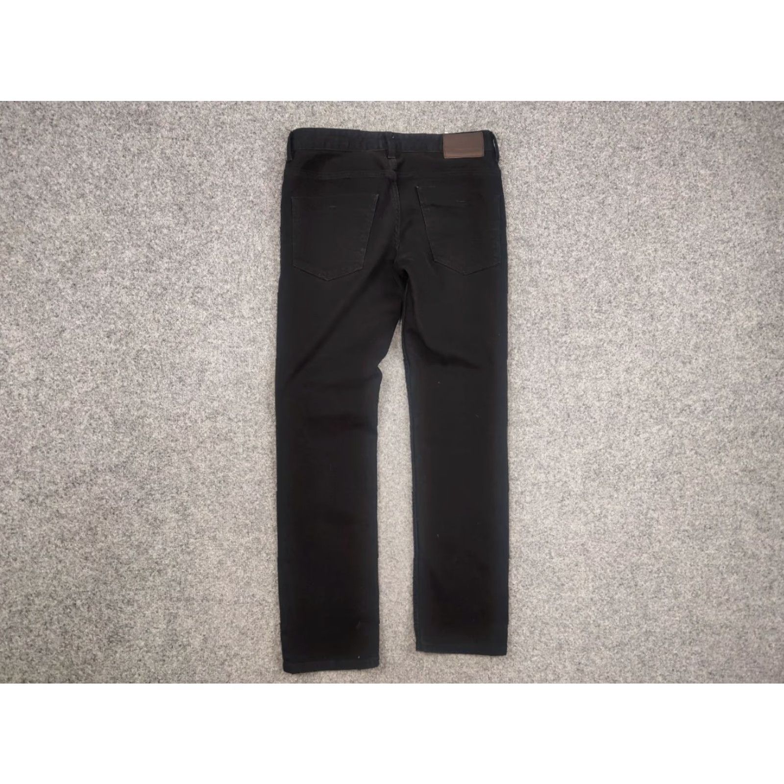 Hugo Boss HUGO BOSS Jeans 63 Noir Black Slim Tapered Denim 32 Men 5-Pocket Denim Slim Inseam 29 100% Cotton Black 90s City USA Vintage: No Size US 32 / EU 48 - 4 Thumbnail