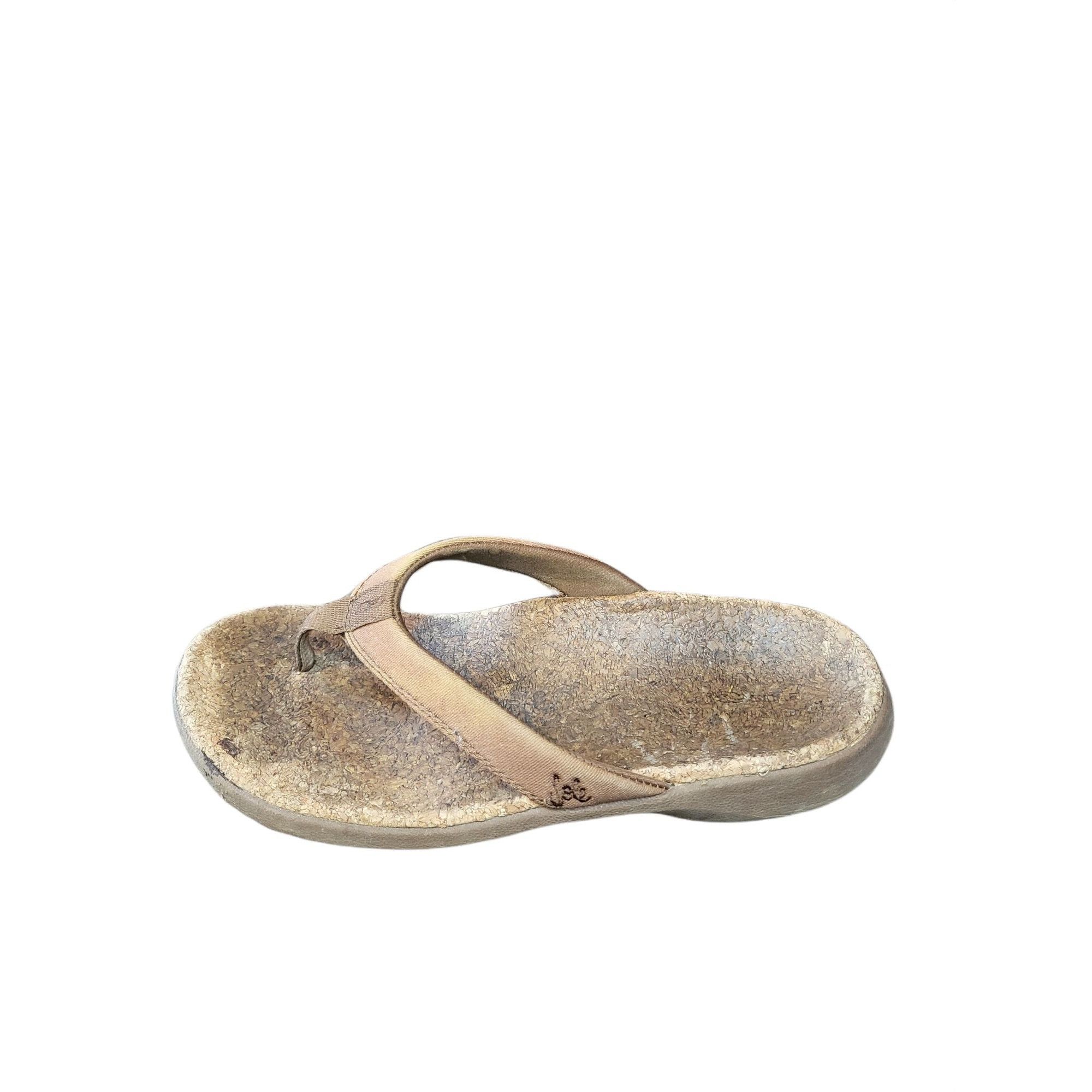 Sole Sole Cork Flip Flop Sandals Women Sz 8.5 Natural Comfort Tho Grailed