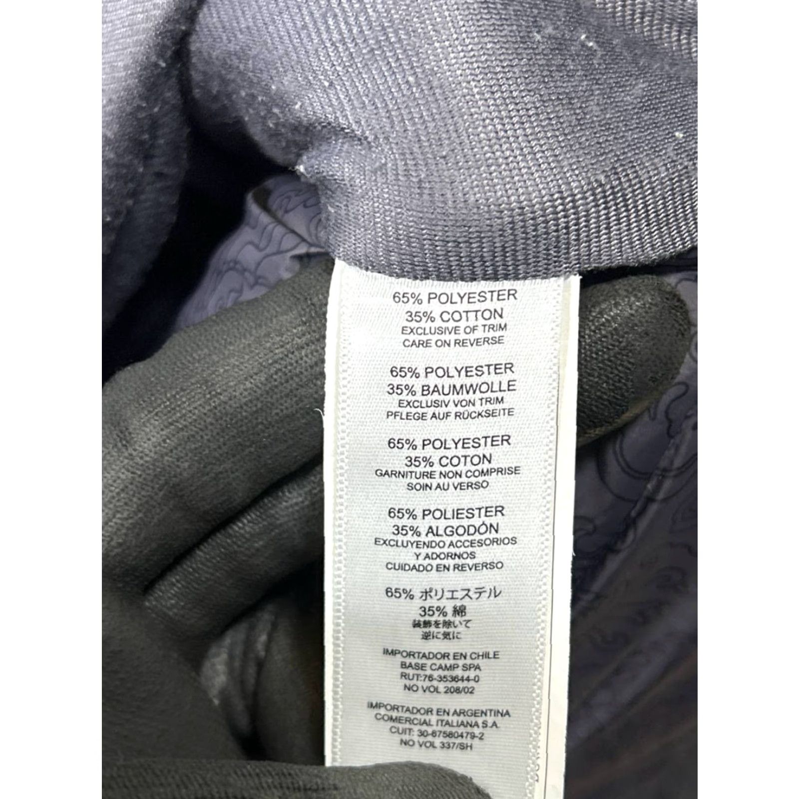 Vintage Sherpa Jacket Womens Small Purple Gray Down Insulated Full Zip Puffer Size S / US 4 / IT 40 - 4 Thumbnail