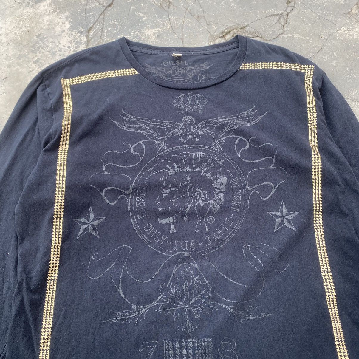 Diesel DIESEL Baroque Art Long Sleeves Size US L / EU 52-54 / 3 - 1 Thumbnail