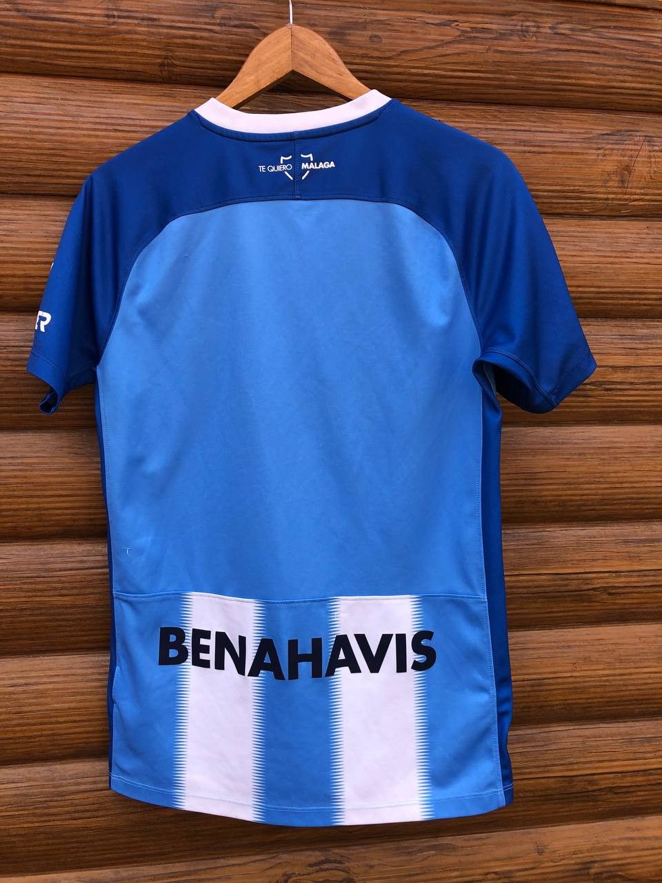 Nike MALAGA 2018 2019 HOME FOOTBALL SHIRT SOCCER JERSEY NIKE Size US S / EU 44-46 / 1 - 3 Thumbnail