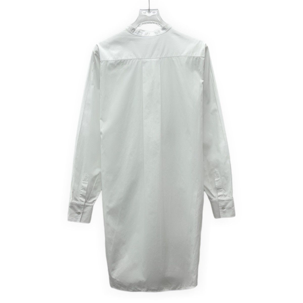 Dior Dior White Bee Embroidered Long Sleeve Shirt Dress K26WX Size XS / US 0-2 / IT 36-38 - 2 Thumbnail