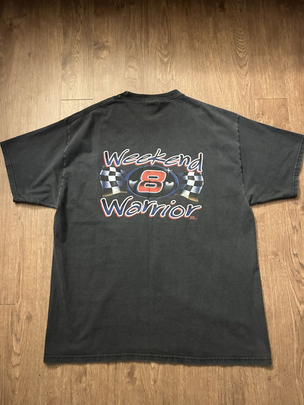 Vintage Vintage Dale Earnhardt Faded Distressed T-Shirt Size US XL / EU 56 / 4 - 1 Thumbnail