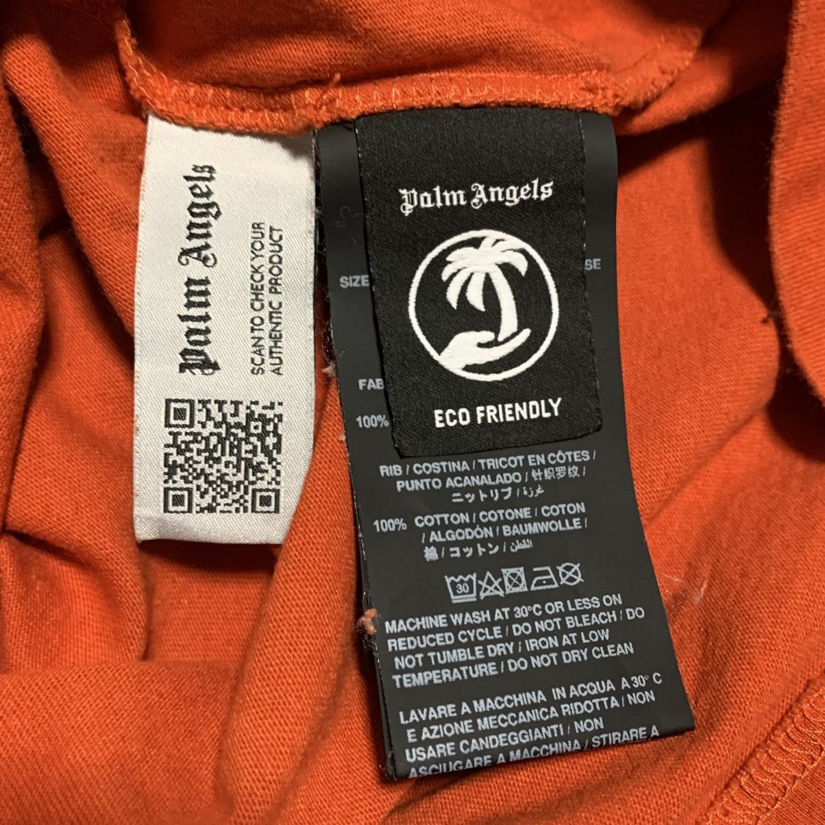 Palm Angels Palm Angels Small Classic Bear Orange Tee Size US S / EU 44-46 / 1 - 10 Thumbnail