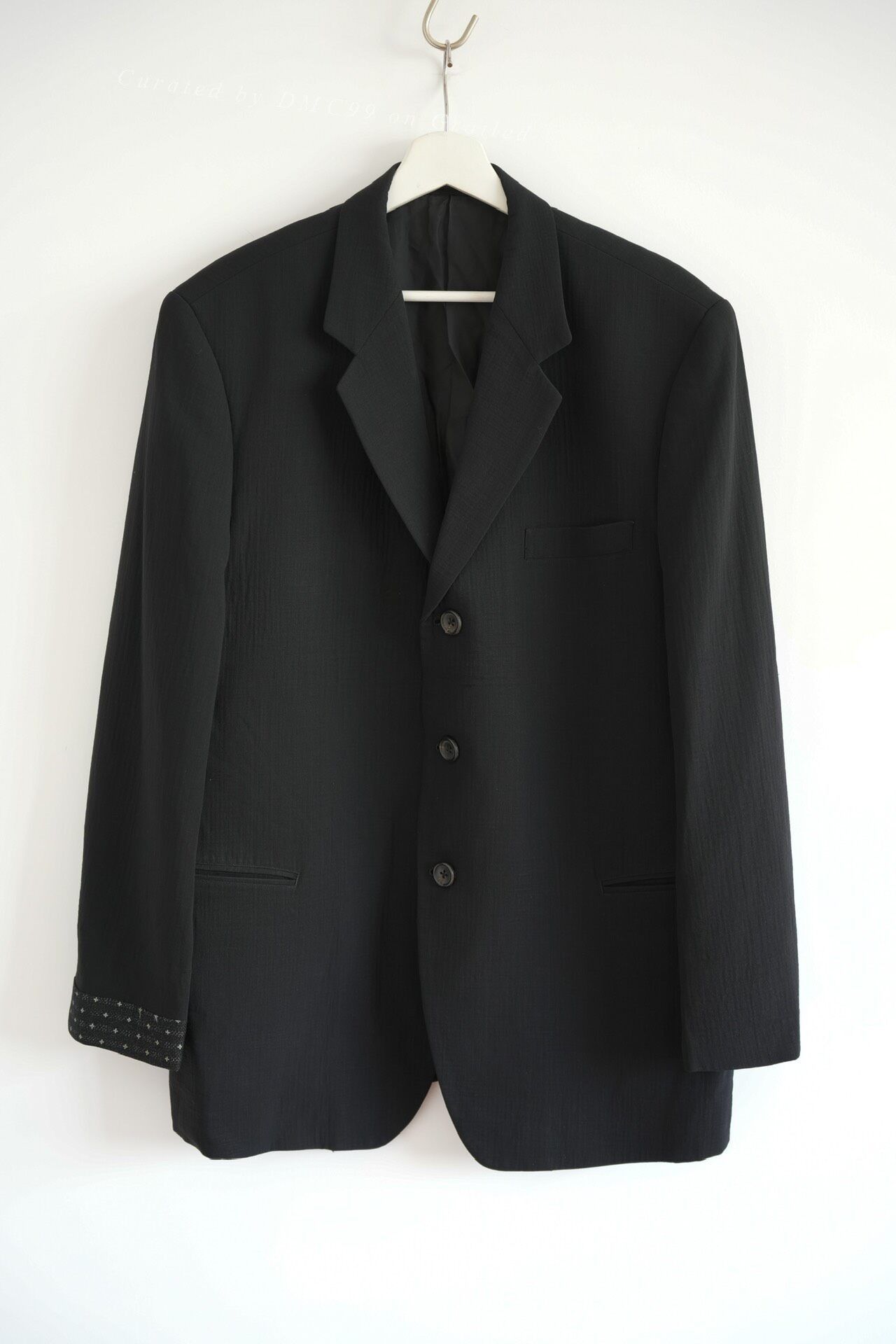 Yohji Yamamoto Yohji Yamamoto 95SS Sashiko Blazer Size US S / EU 44-46 / 1 - 1 Thumbnail