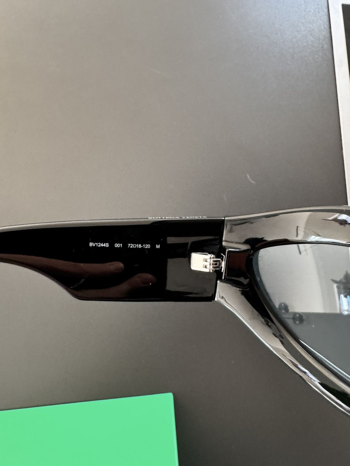 Bottega Veneta Bottega Veneta Sunglasses – Black / Blue Tint Size ONE SIZE - 5 Thumbnail