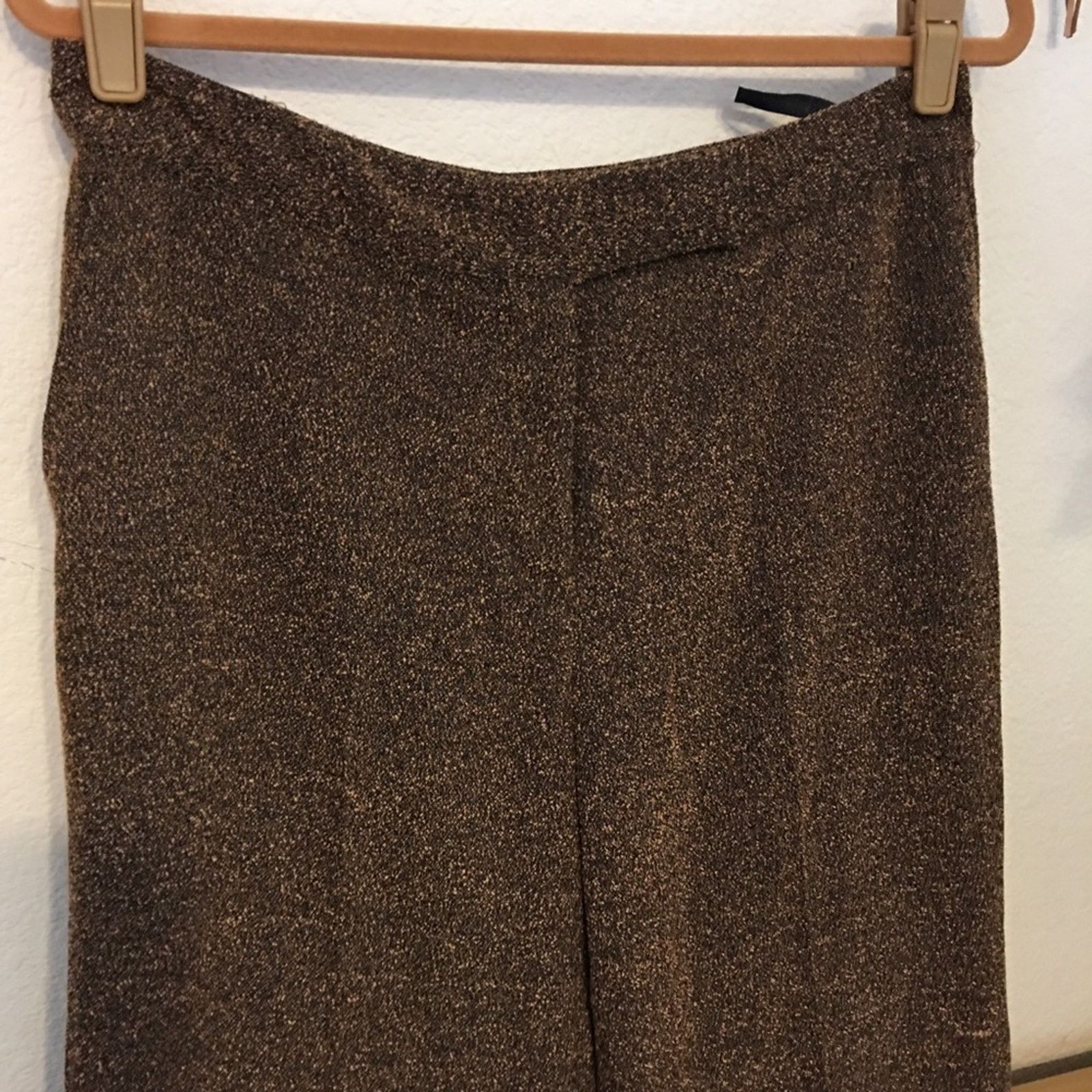 Other Cami textured fabric wide leg cuffed pants Size 34" / US 12 / IT 48 - 3 Thumbnail