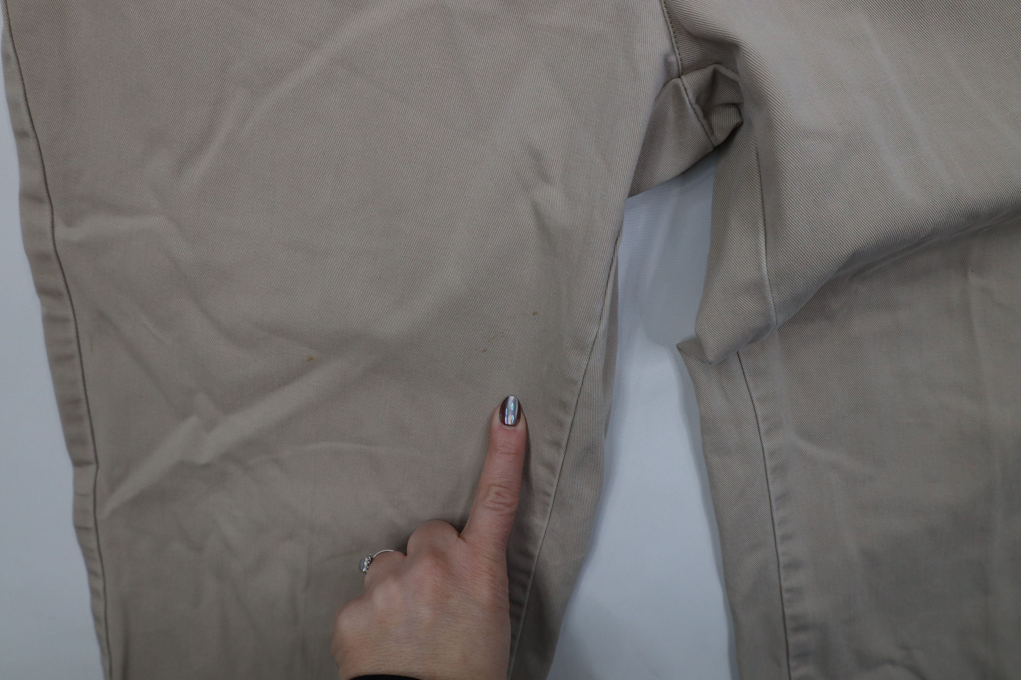 Ralph Lauren Vintage 90s Ralph Lauren Philip Cotton Chino Pants Beige Size US 30 / EU 46 - 8 Thumbnail
