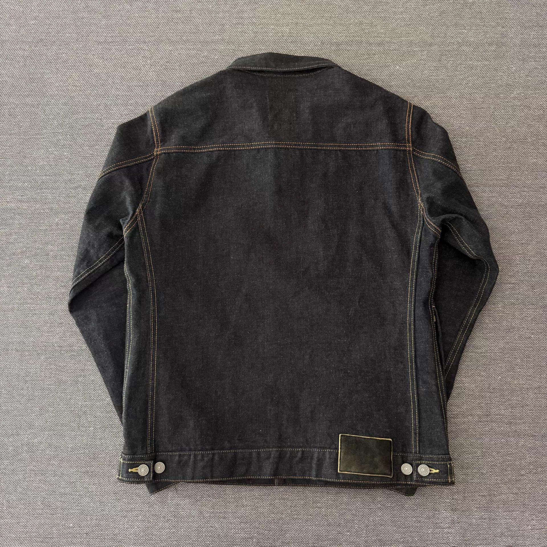 Visvim Visvim 101 21AW Black Raw Denim Jacket Type 2 Size US M / EU 48-50 / 2 - 2 Thumbnail